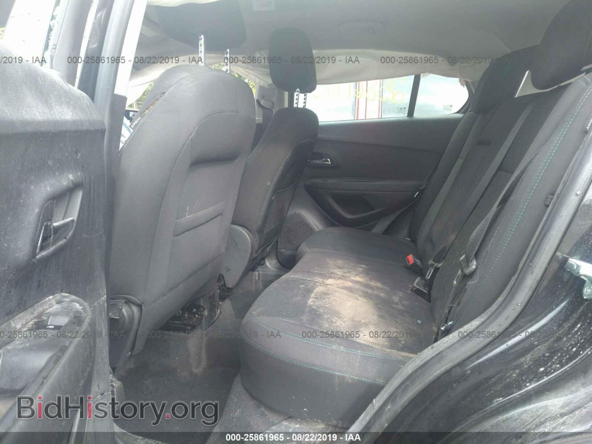 2015 CHEVROLET TRAX - VIN: KL7CJKSB1FB206748 - Фото 8