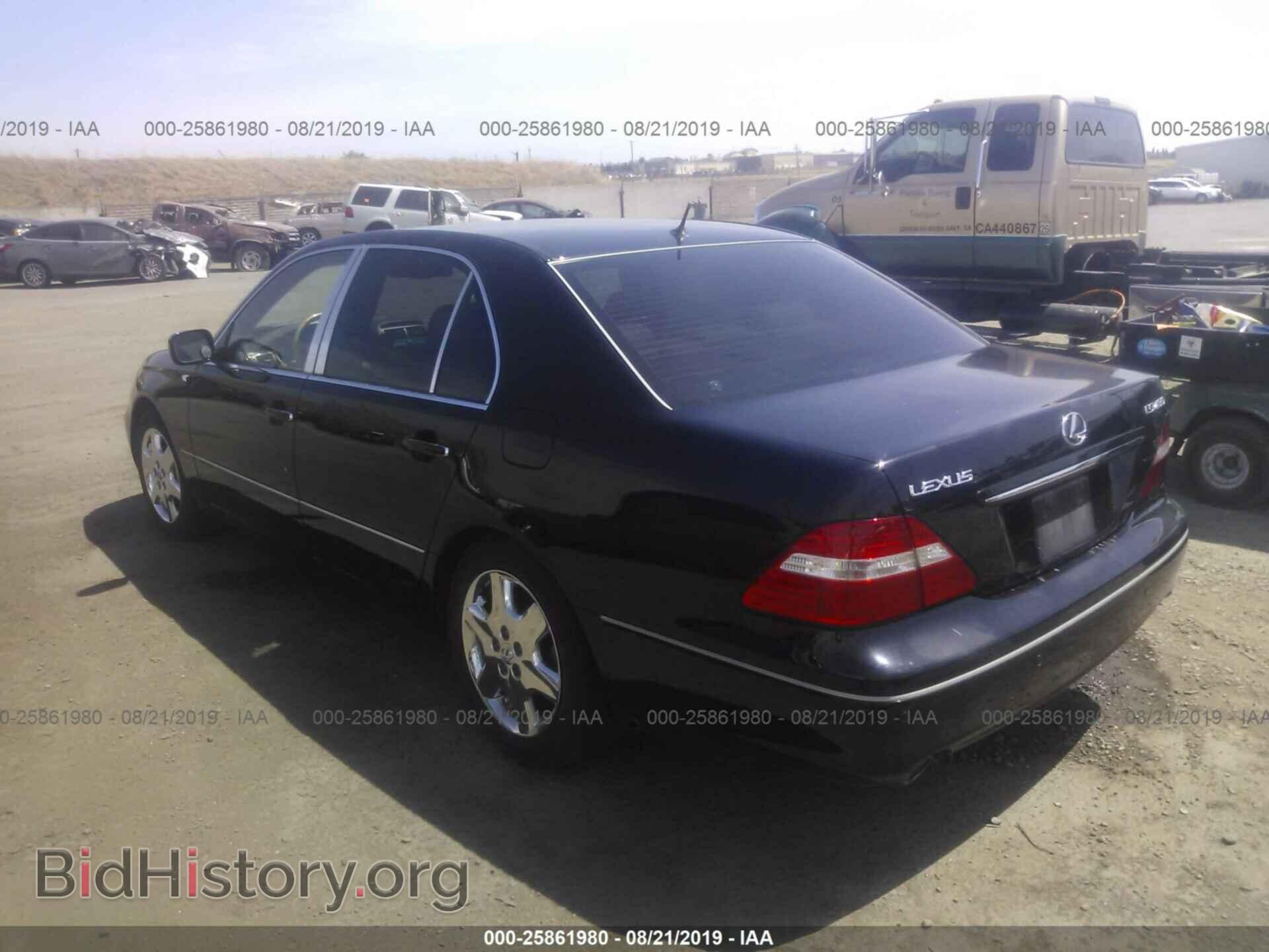2004 LEXUS LS - VIN: JTHBN36F640153879 - Photo 3