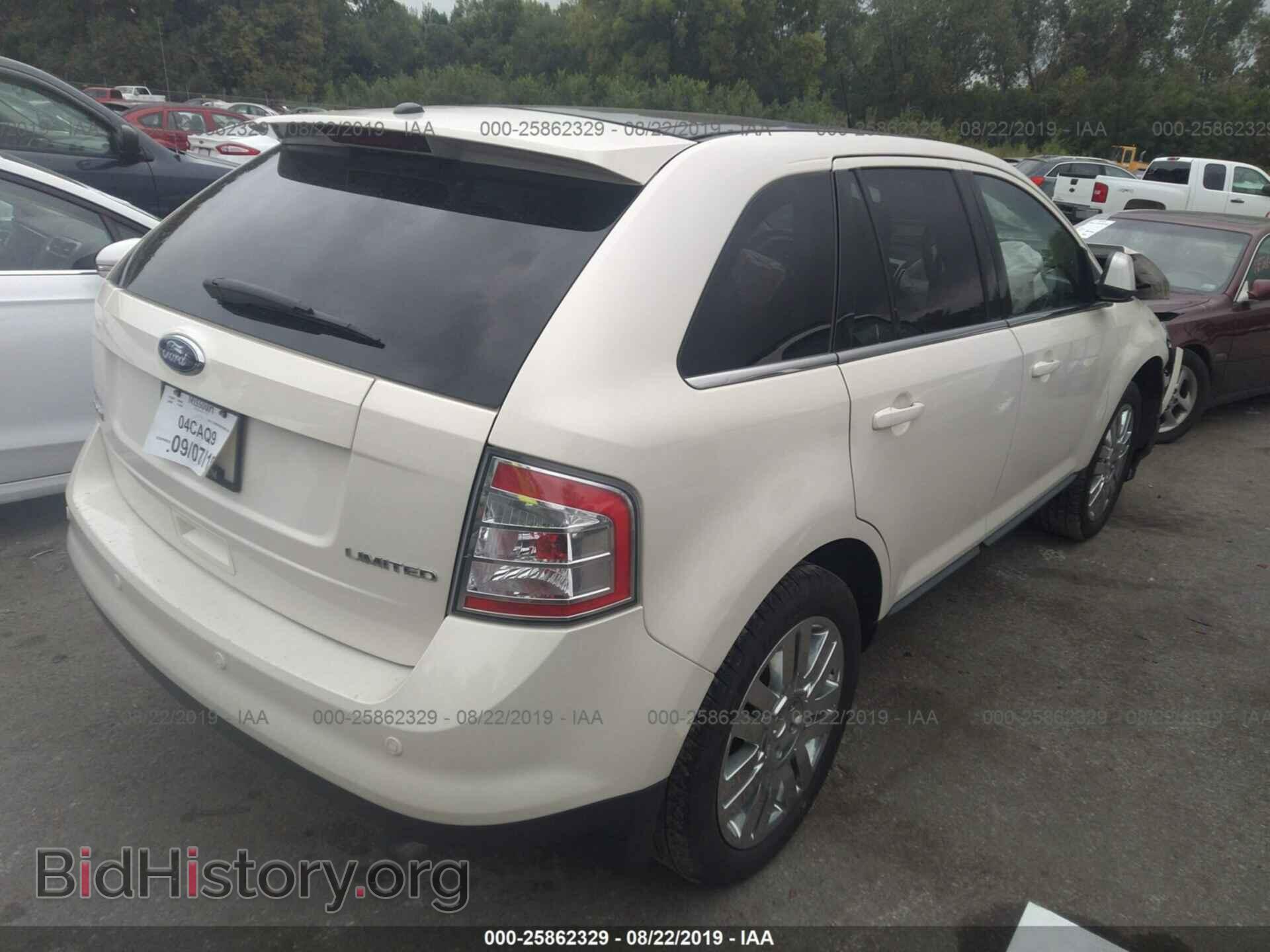 2008 FORD EDGE - VIN: 2FMDK39C98BB17687 - Фото 4