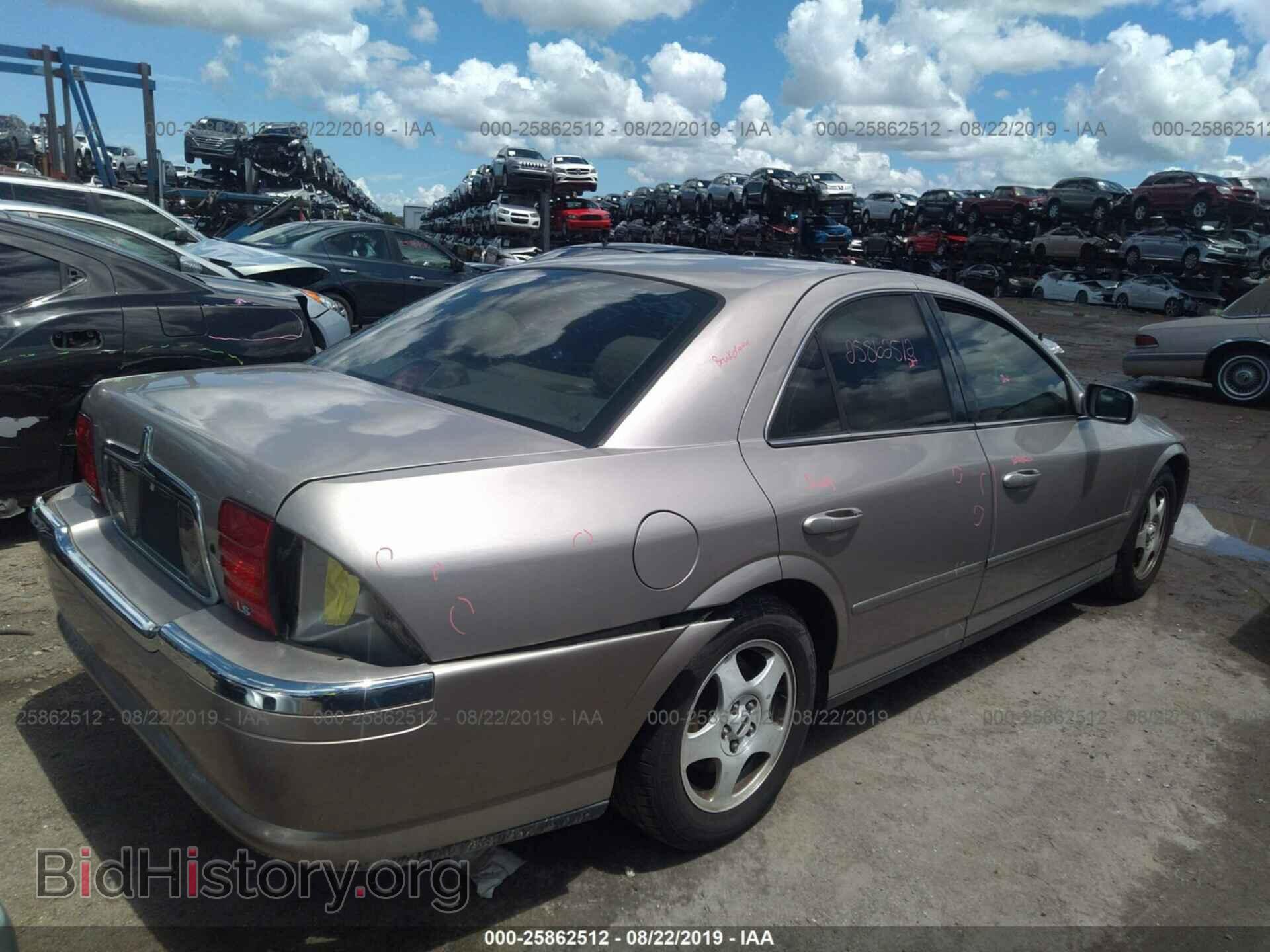 2000 LINCOLN LS - VIN: 1LNHM87AXYY601669 - Фото 4