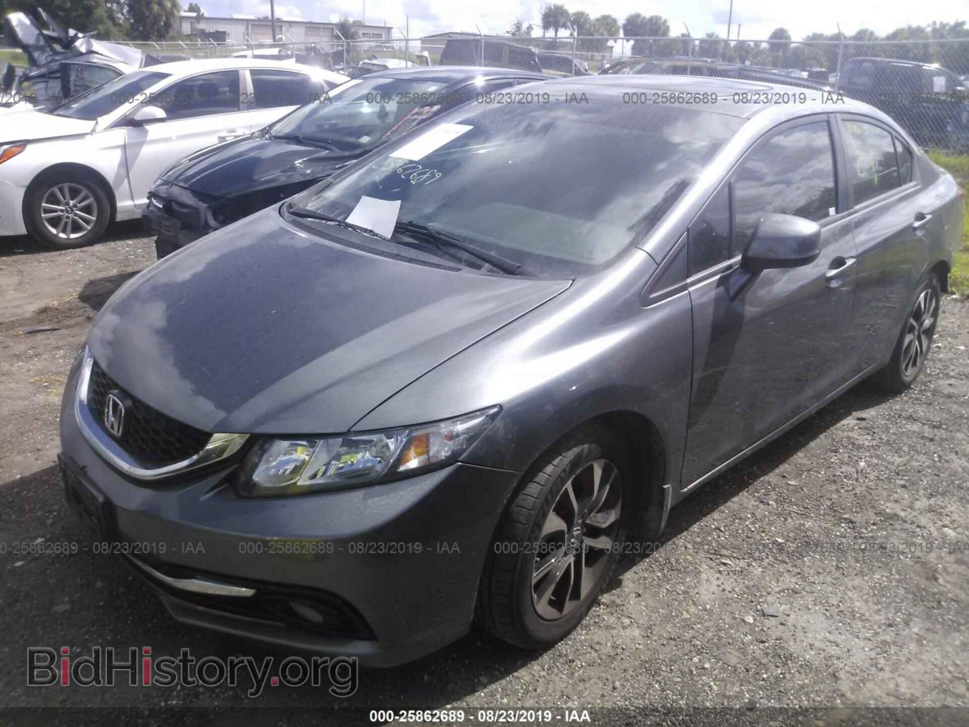 2013 HONDA CIVIC - VIN: 19XFB2F97DE093604 - Фото 2