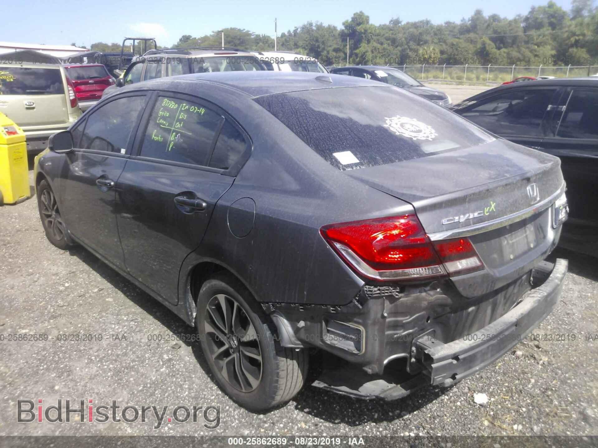 2013 HONDA CIVIC - VIN: 19XFB2F97DE093604 - Фото 3