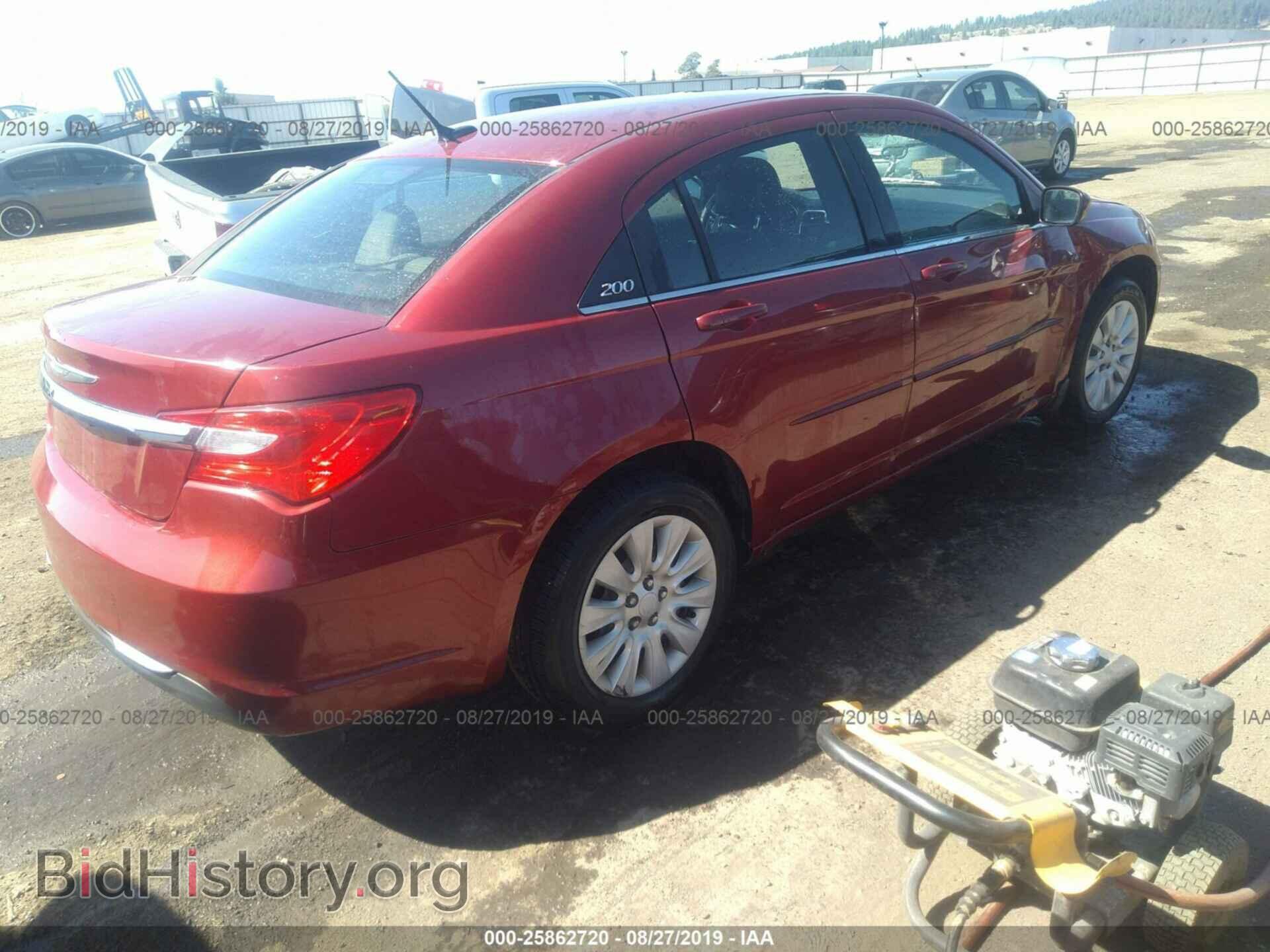 2012 CHRYSLER 200 - VIN: 1C3CCBAB9CN158087 - Фото 4