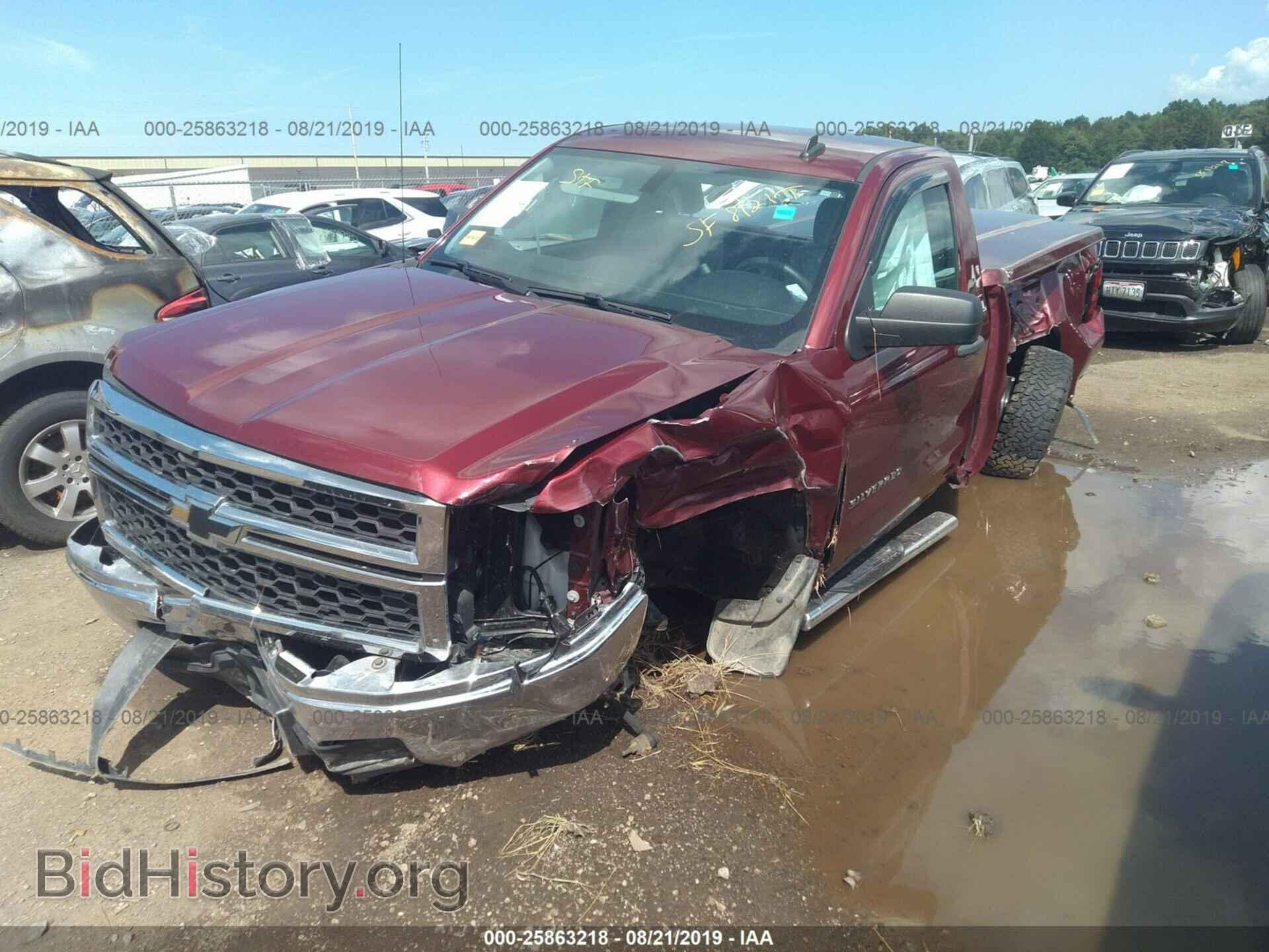 2014 CHEVROLET SILVERADO - VIN: 1GCNCPEH4EZ241602 - Фото 2
