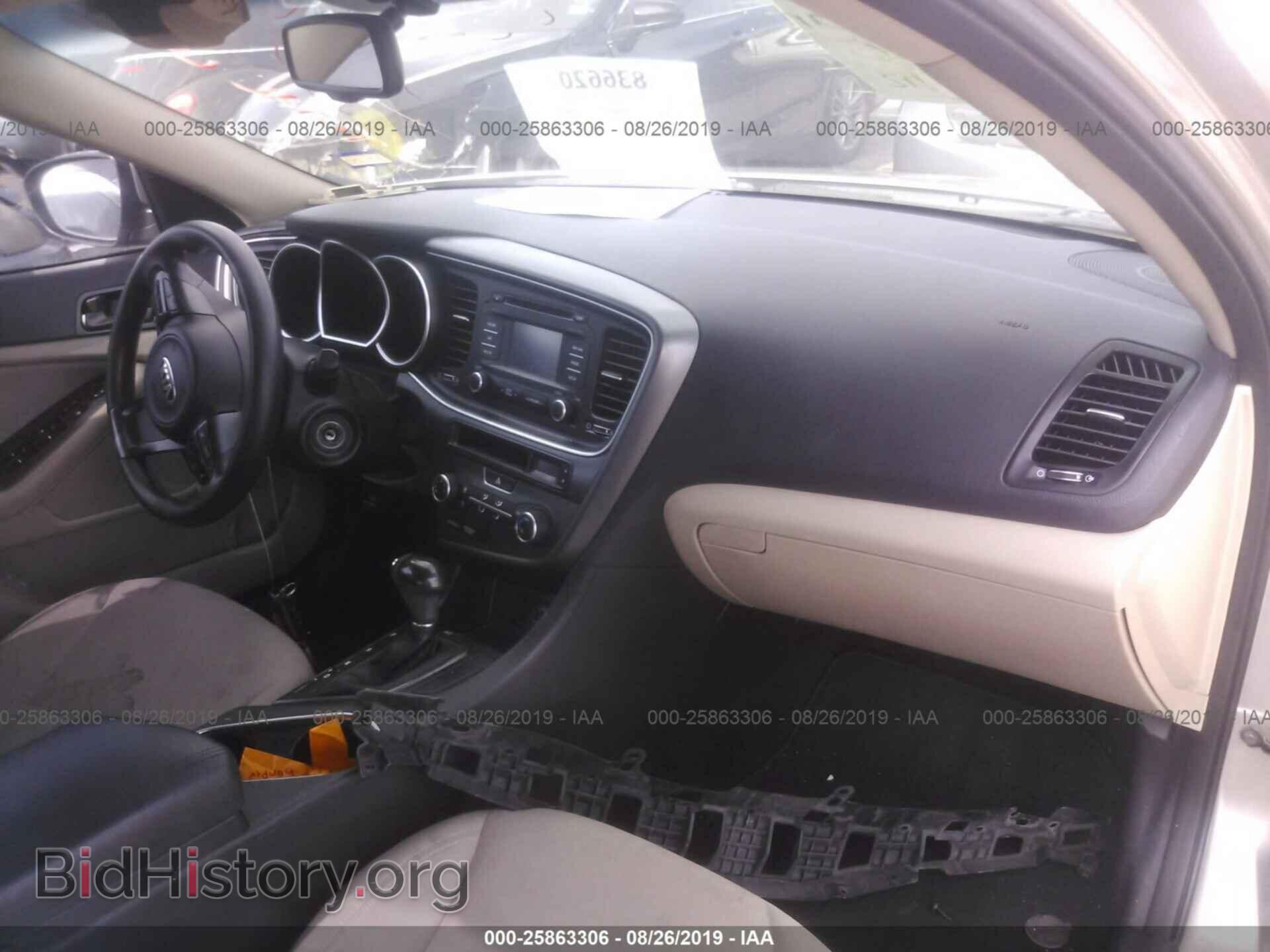 2015 KIA OPTIMA - VIN: KNAGM4A74F5549456 - Фото 5