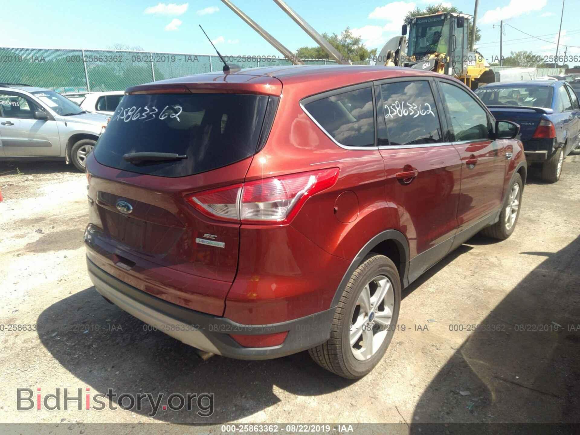 2014 FORD ESCAPE - VIN: 1FMCU0GX0EUC99652 - Фото 4
