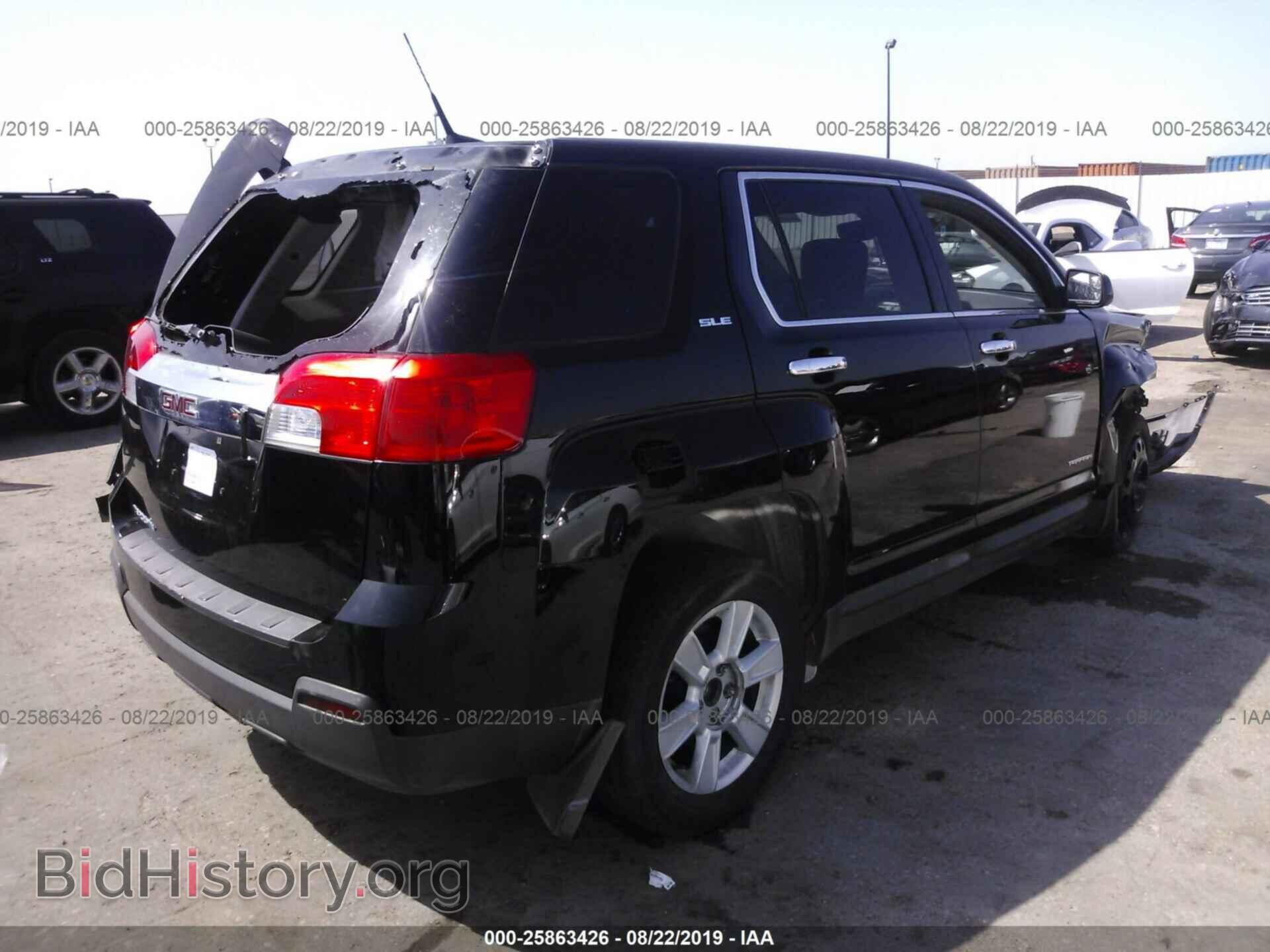 2012 GMC TERRAIN - VIN: 2GKALMEK2C6308462 - Photo 4