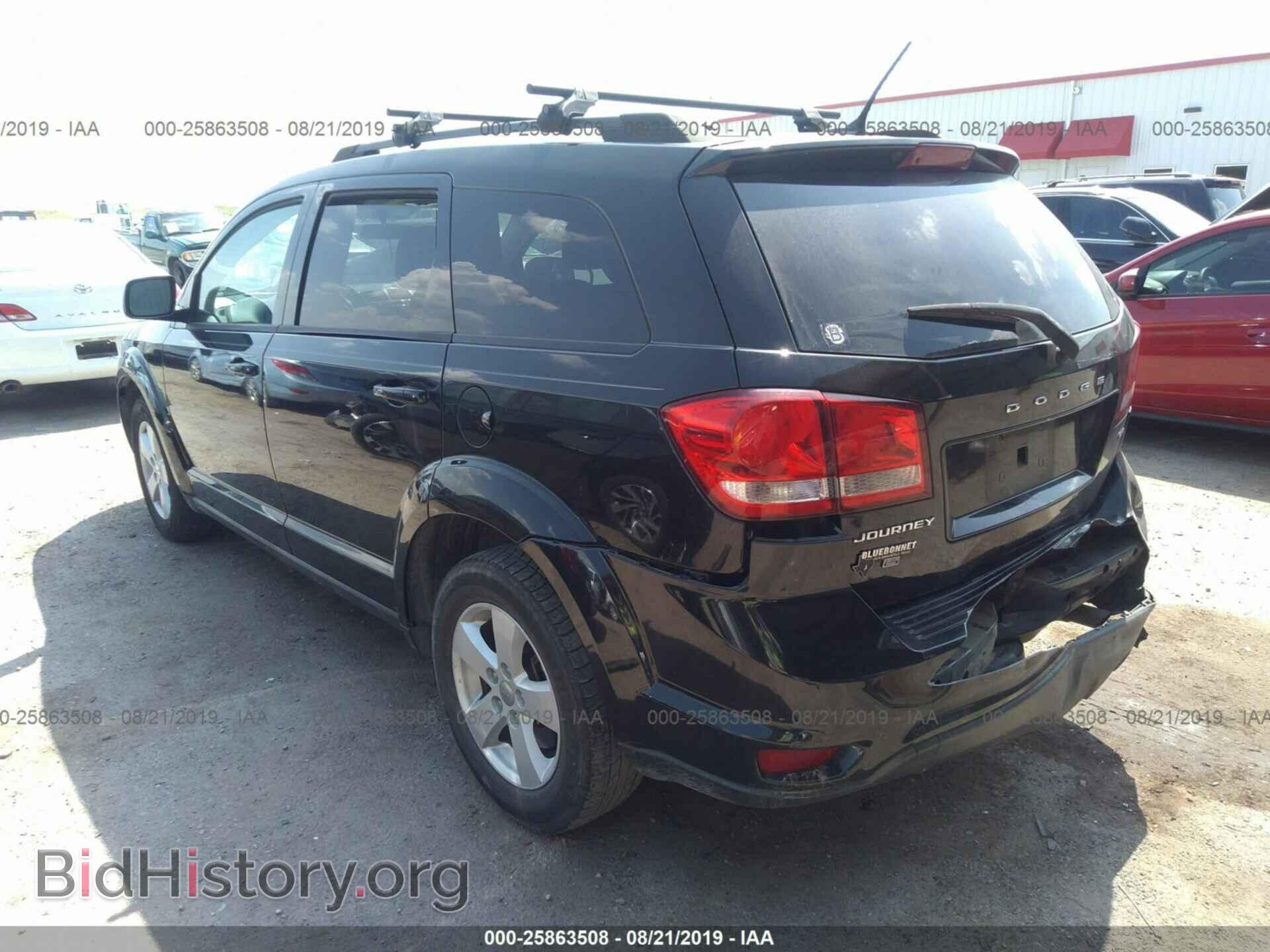 2012 DODGE JOURNEY - VIN: 3C4PDCBB2CT356279 - Фото 3
