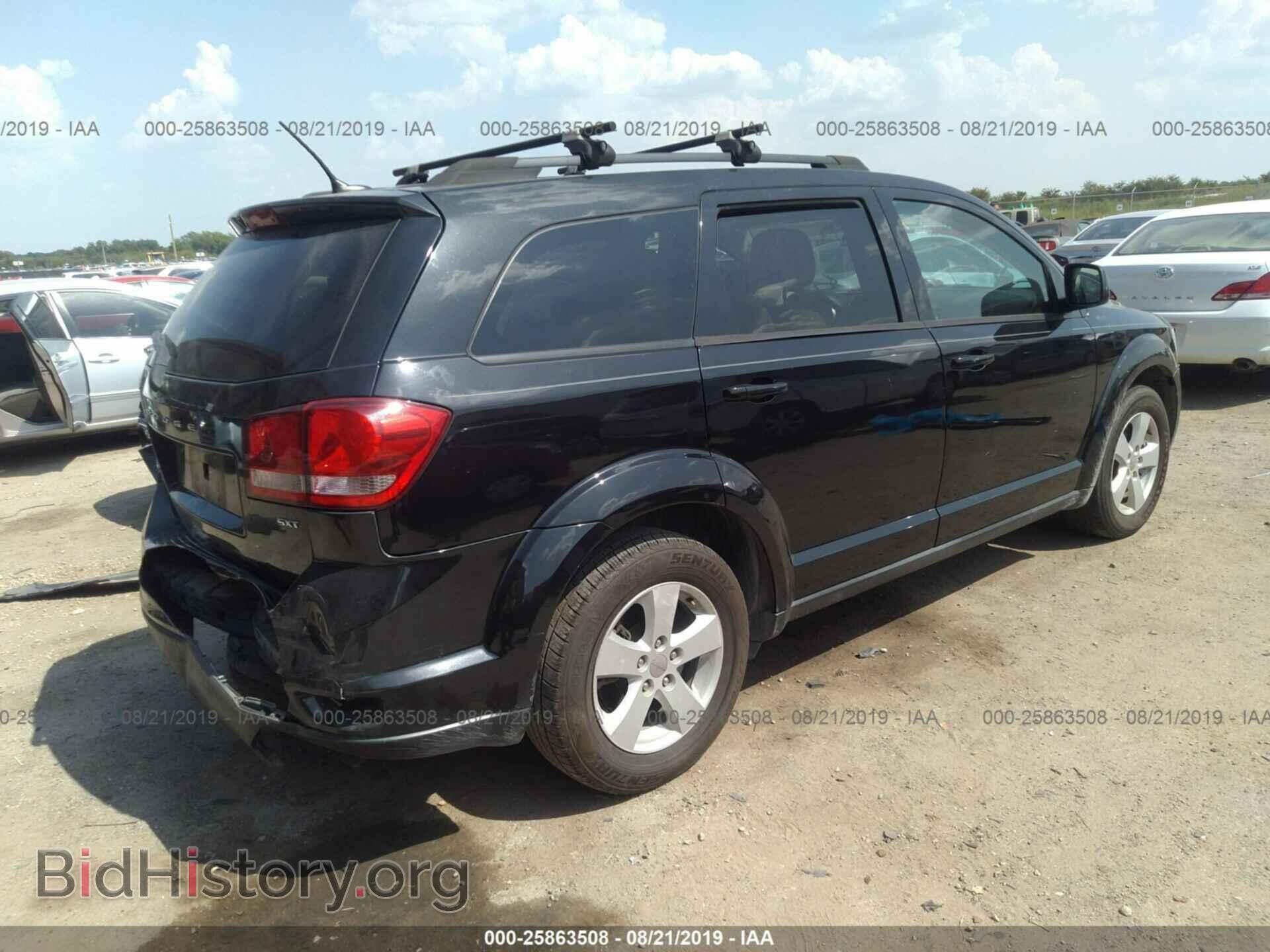 2012 DODGE JOURNEY - VIN: 3C4PDCBB2CT356279 - Фото 4