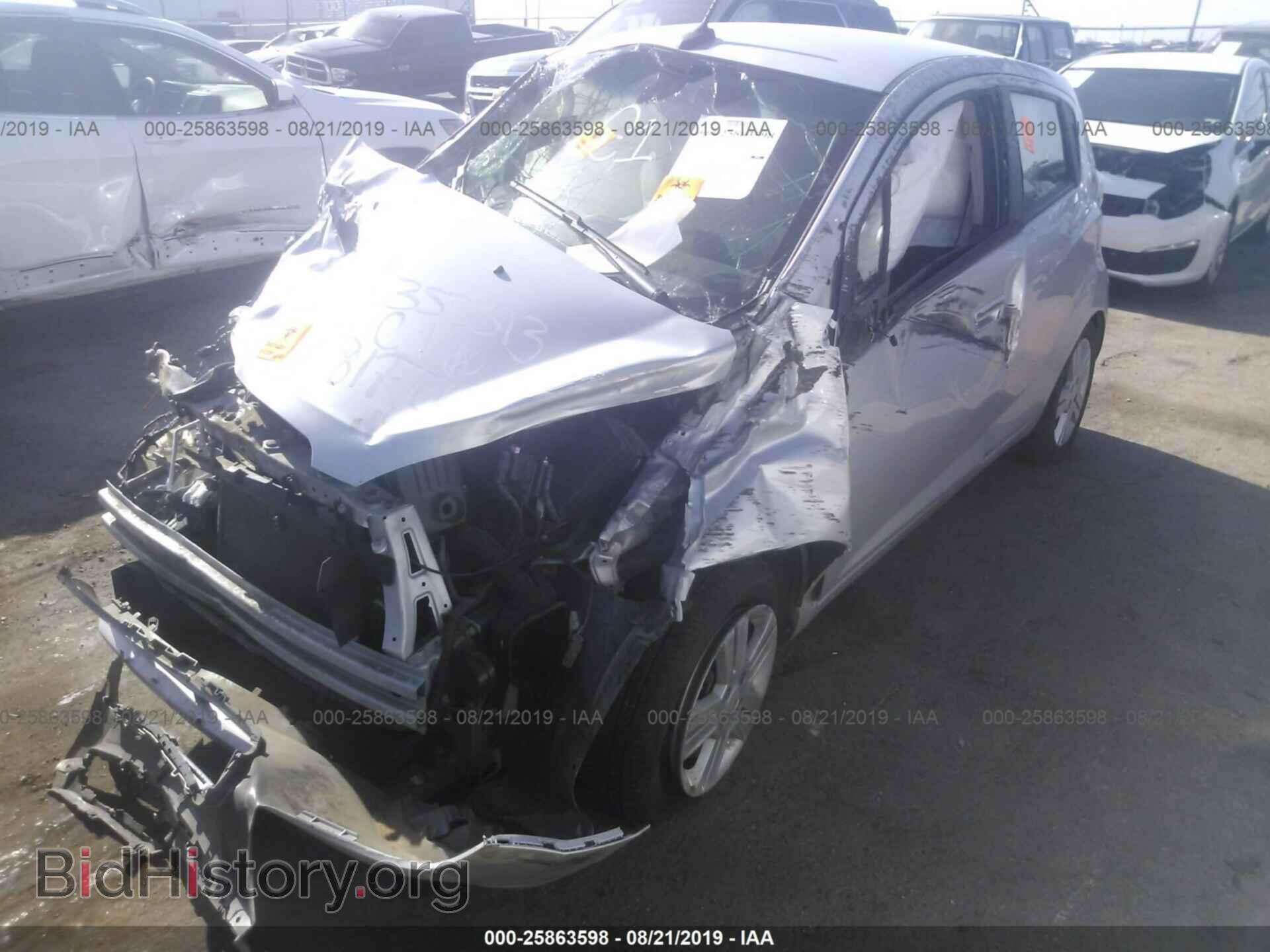 2014 CHEVROLET SPARK - VIN: KL8CD6S90EC446373 - Фото 2