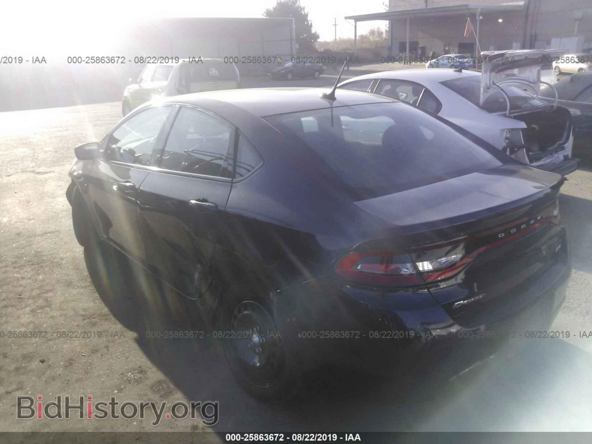 2015 DODGE DART - VIN: 1C3CDFBB9FD222142 - Фото 3