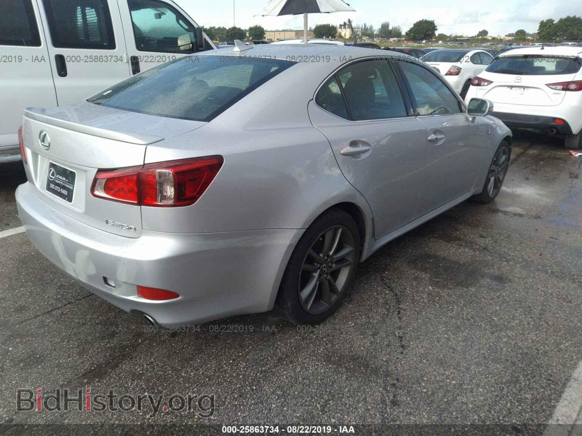 2012 LEXUS IS - VIN: JTHBF5C24C5177321 - Photo 4