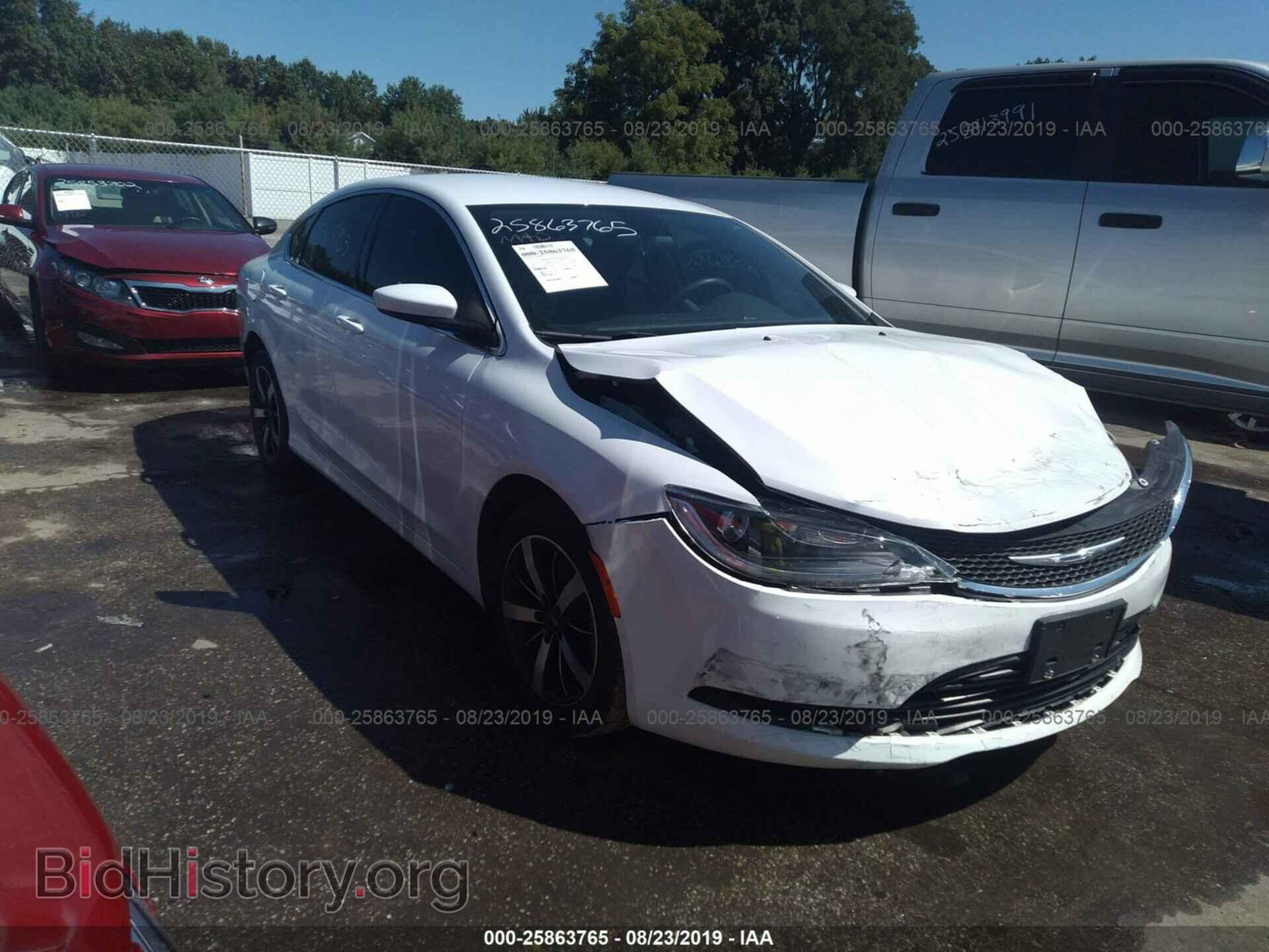 Photo 1C3CCCFB1FN647621 - CHRYSLER 200 2015