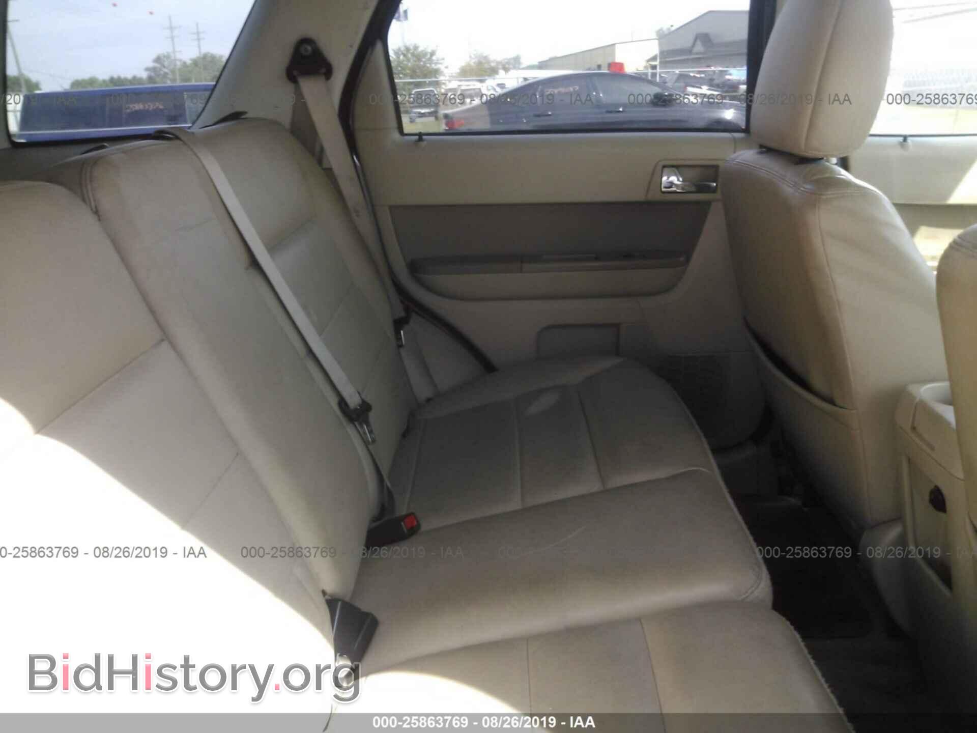 2009 FORD ESCAPE - VIN: 1FMCU04G89KA18896 - Фото 8