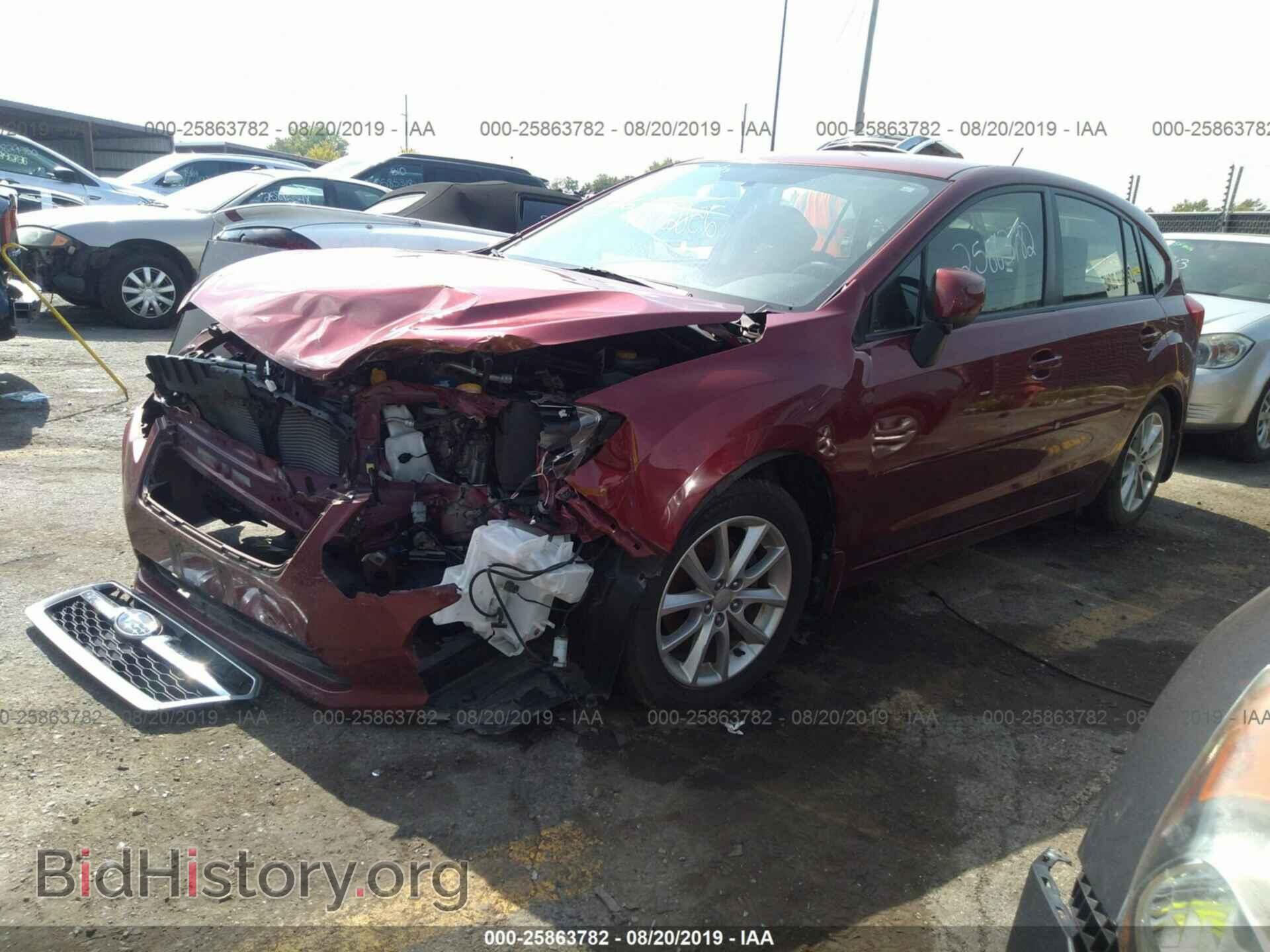 2014 SUBARU IMPREZA - VIN: JF1GPAC60E8225212 - Фото 2