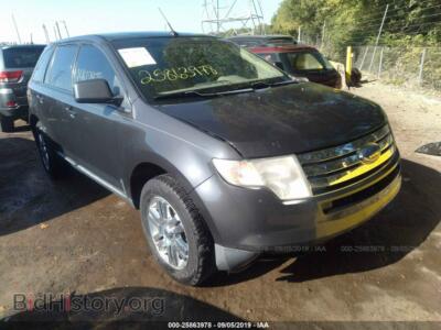 2007 Ford EDGE SEL Plus, gray — VIN 2FMDK49C27BB43942, IAAI