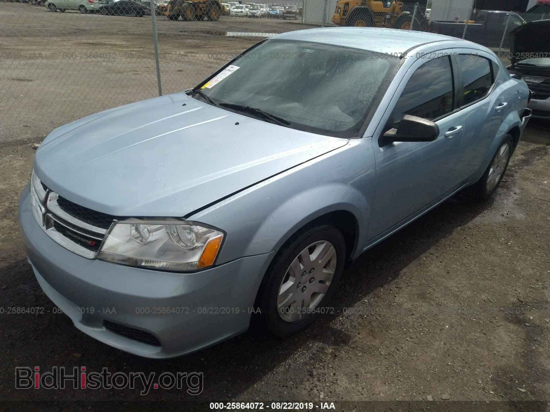 2013 DODGE AVENGER - VIN: 1C3CDZAB6DN646288 - Фото 2