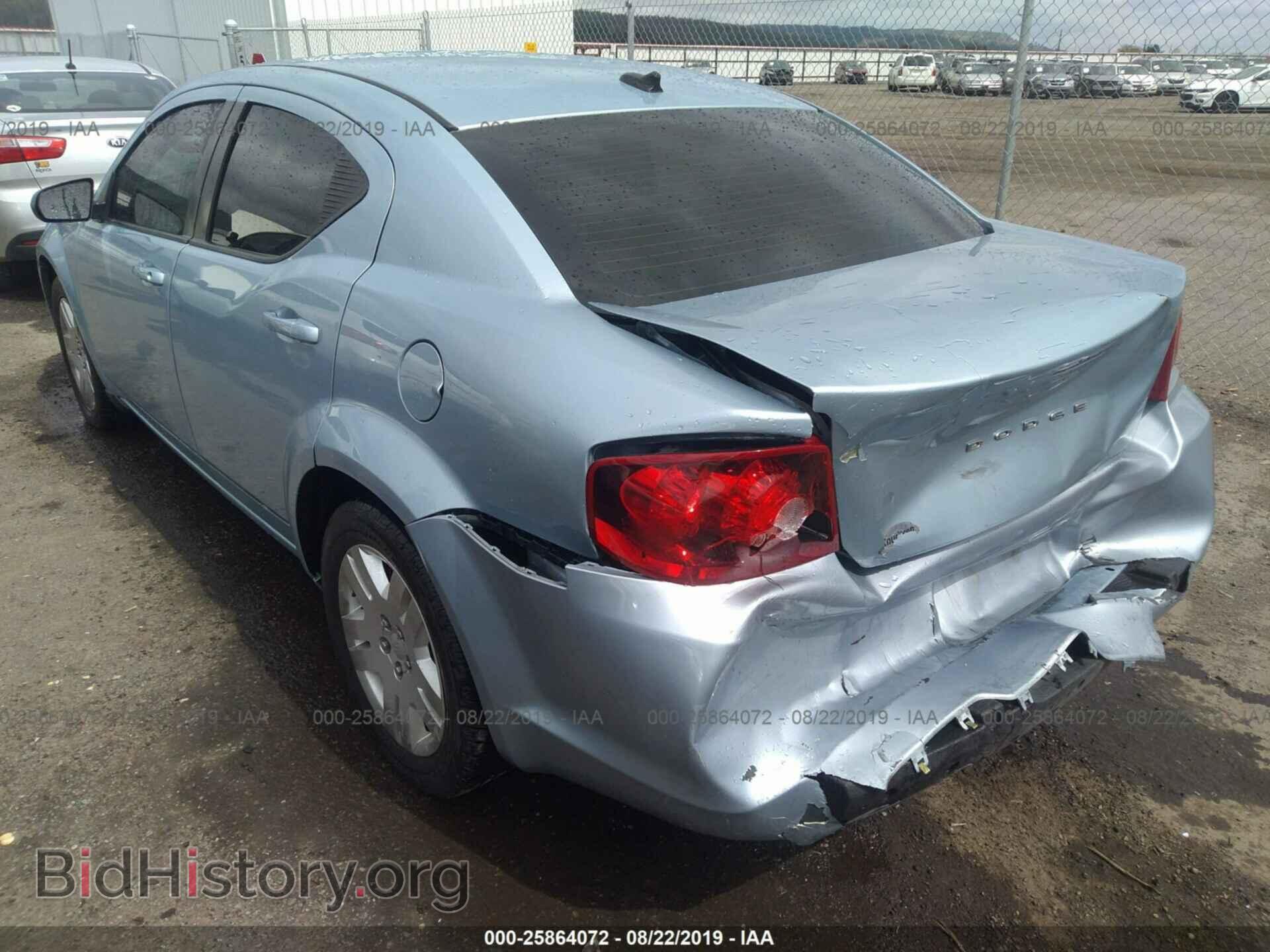 2013 DODGE AVENGER - VIN: 1C3CDZAB6DN646288 - Фото 3