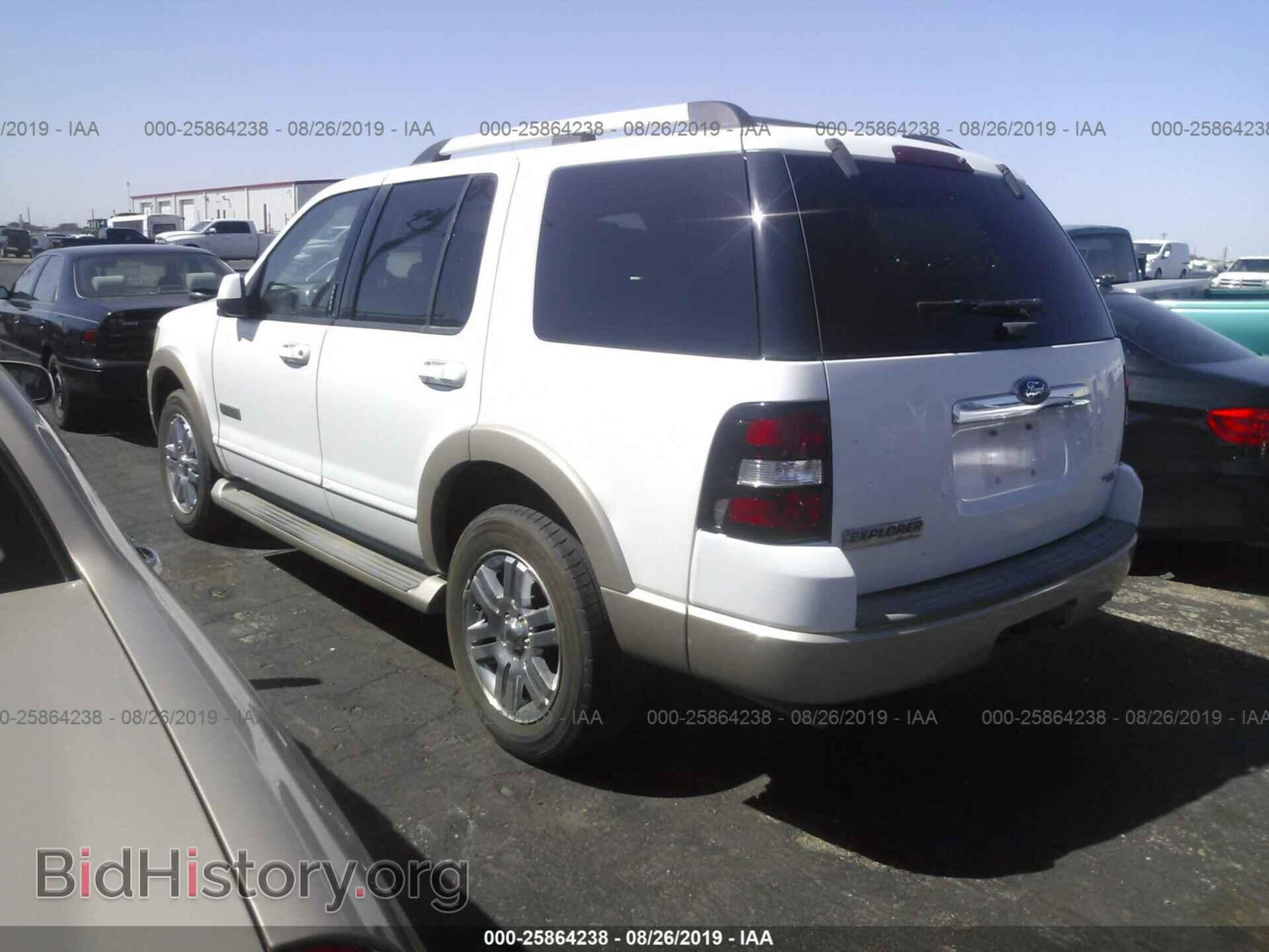 2007 FORD EXPLORER - VIN: 1FMEU64E07UB25825 - Photo 3