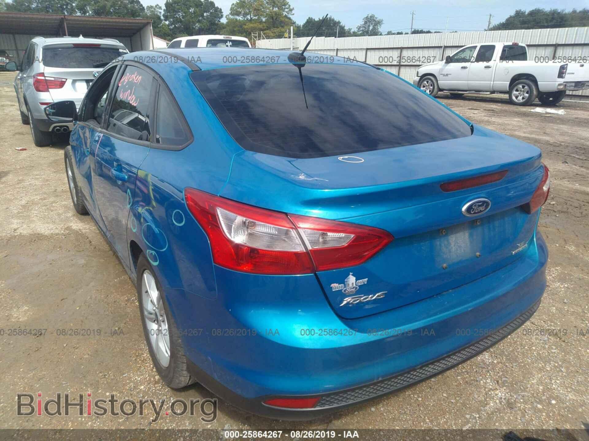 2014 FORD FOCUS - VIN: 1FADP3F20EL345483 - Фото 3