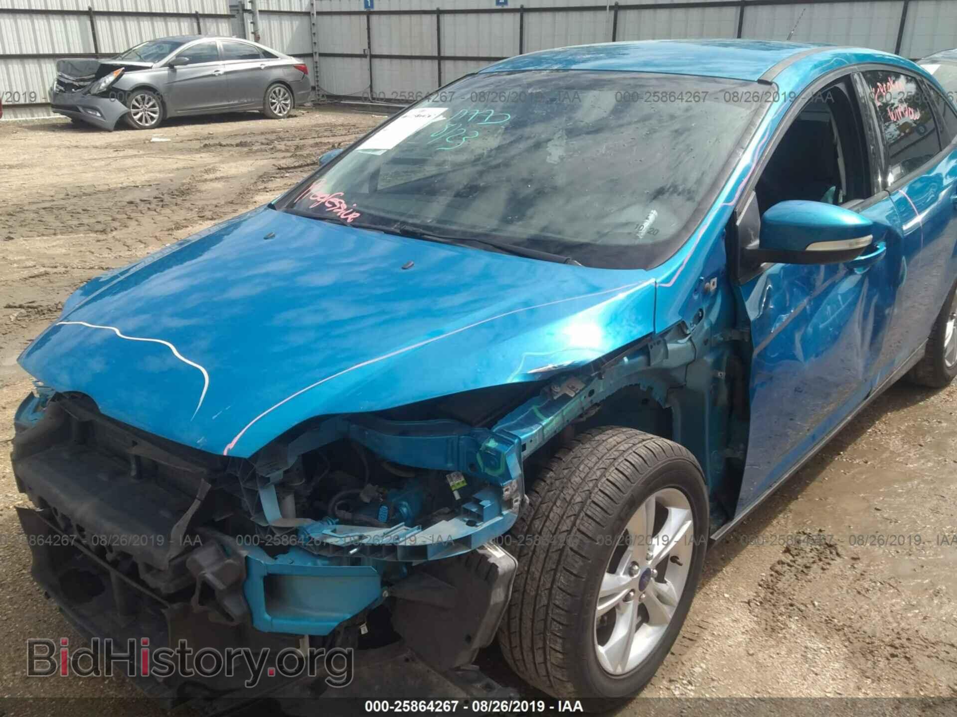 2014 FORD FOCUS - VIN: 1FADP3F20EL345483 - Фото 6