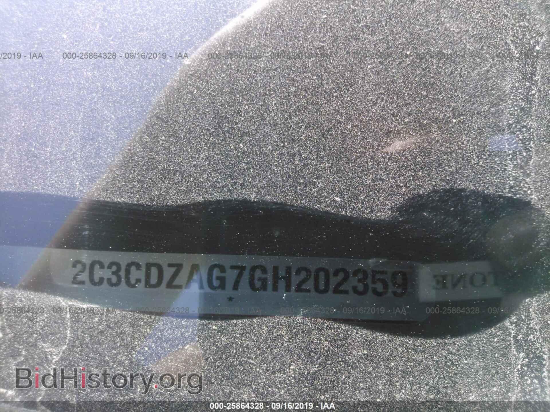 2016 DODGE CHALLENGER - VIN: 2C3CDZAG7GH202359 - Фото 9