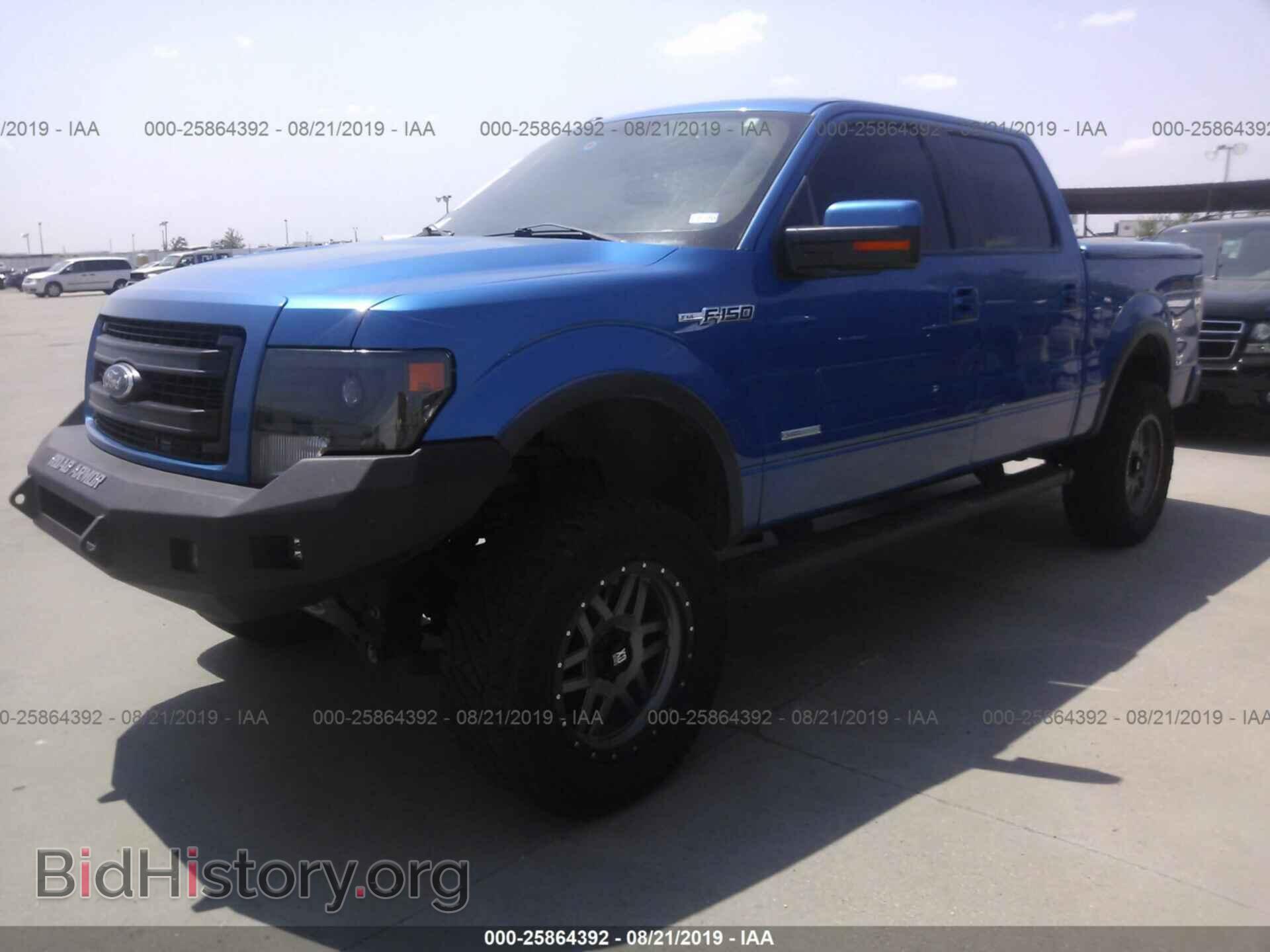 2014 FORD F150 - VIN: 1FTFW1ET4EFB43409 - Фото 2