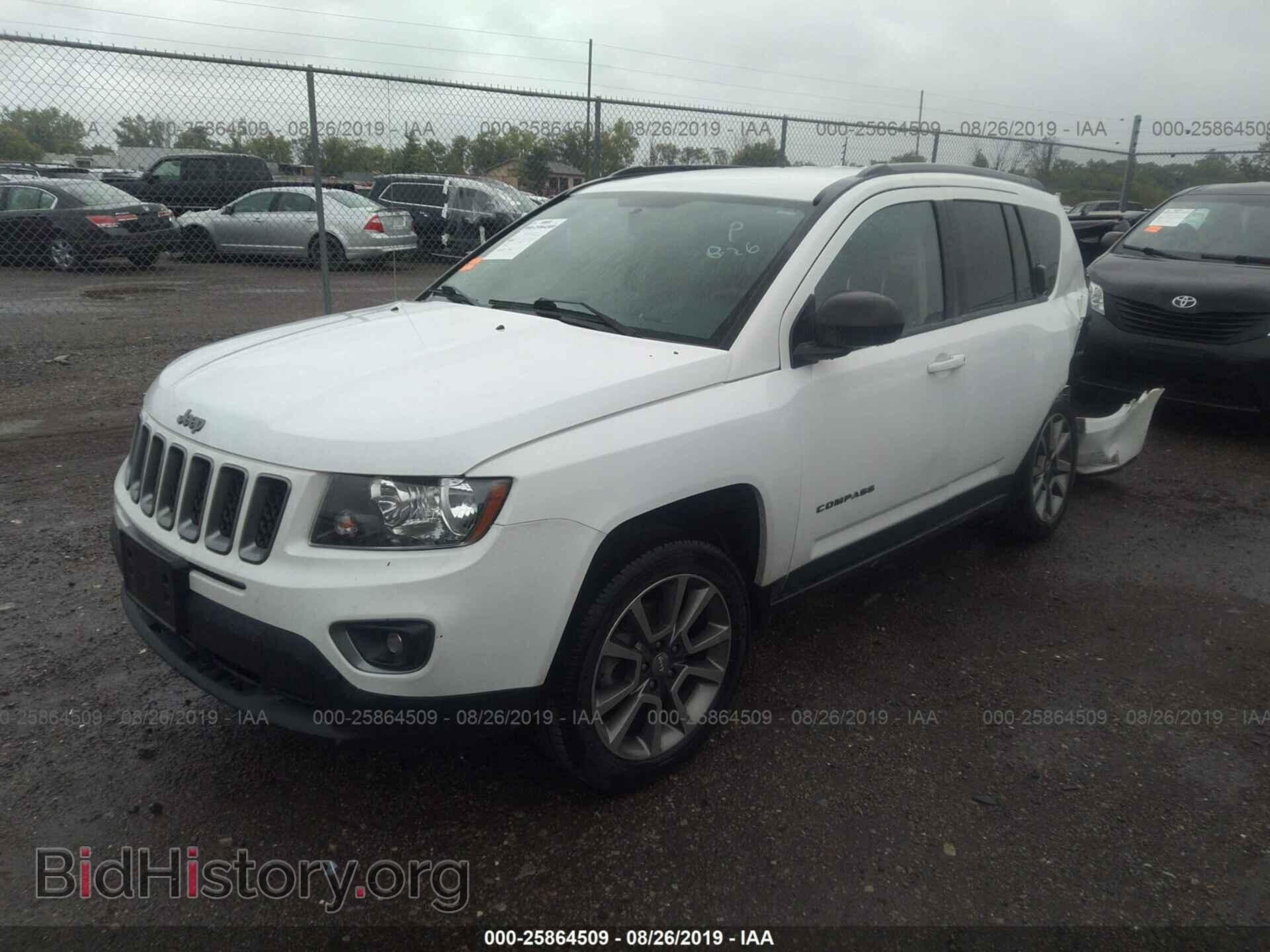 2017 JEEP COMPASS - VIN: 1C4NJDBB2HD169899 - Фото 2