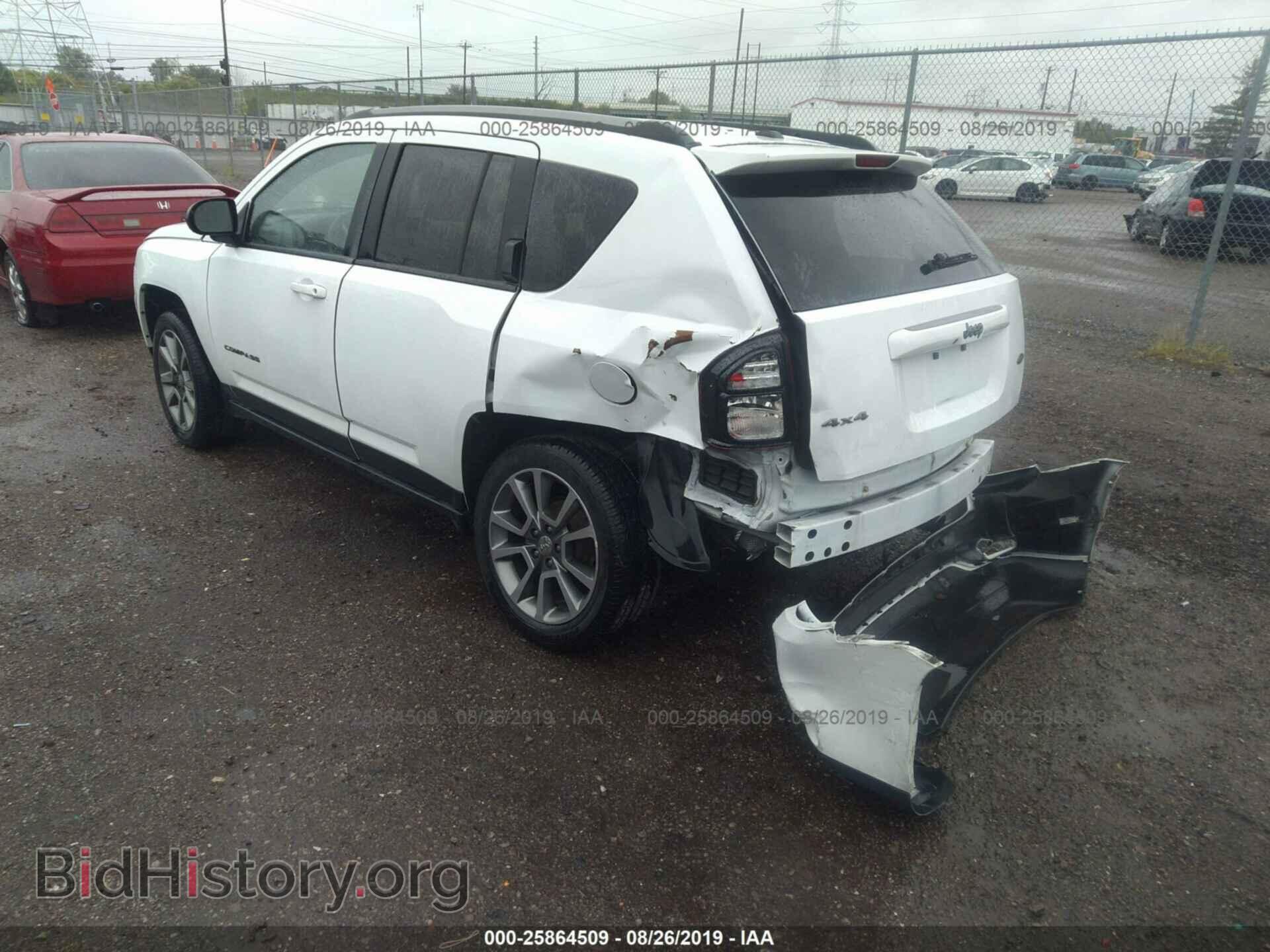 2017 JEEP COMPASS - VIN: 1C4NJDBB2HD169899 - Фото 3