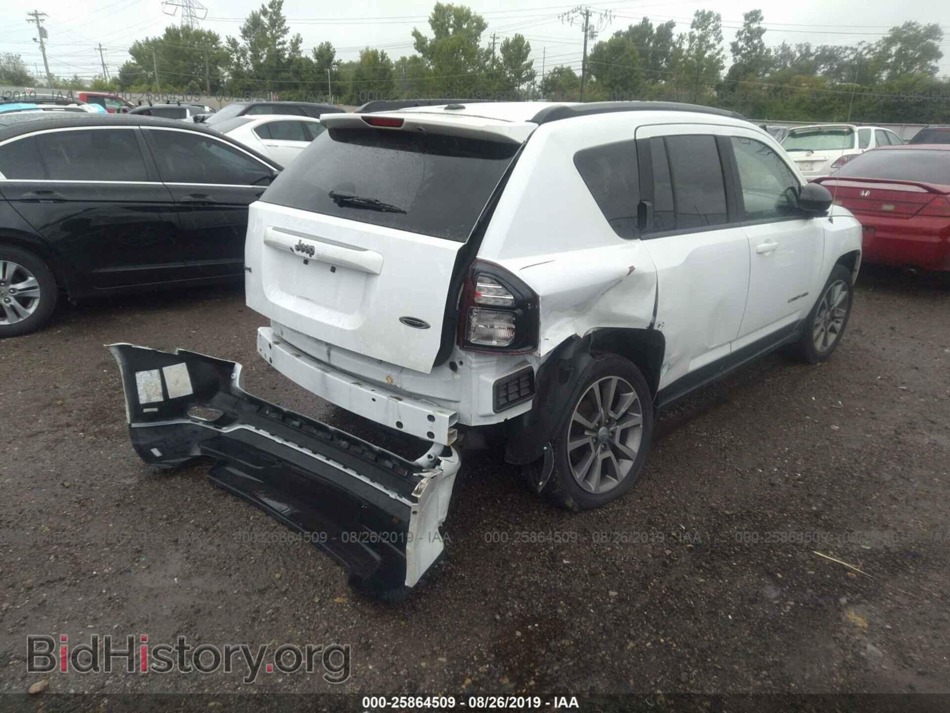 2017 JEEP COMPASS - VIN: 1C4NJDBB2HD169899 - Фото 4