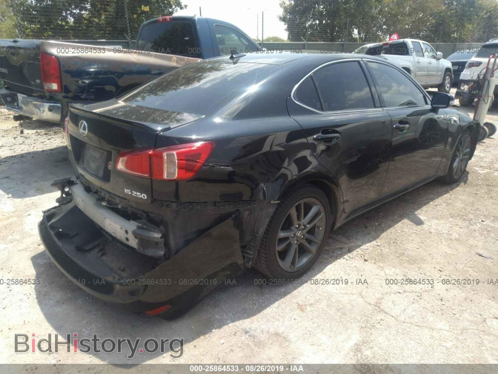 2012 LEXUS IS - VIN: JTHBF5C26C5180639 - Фото 4