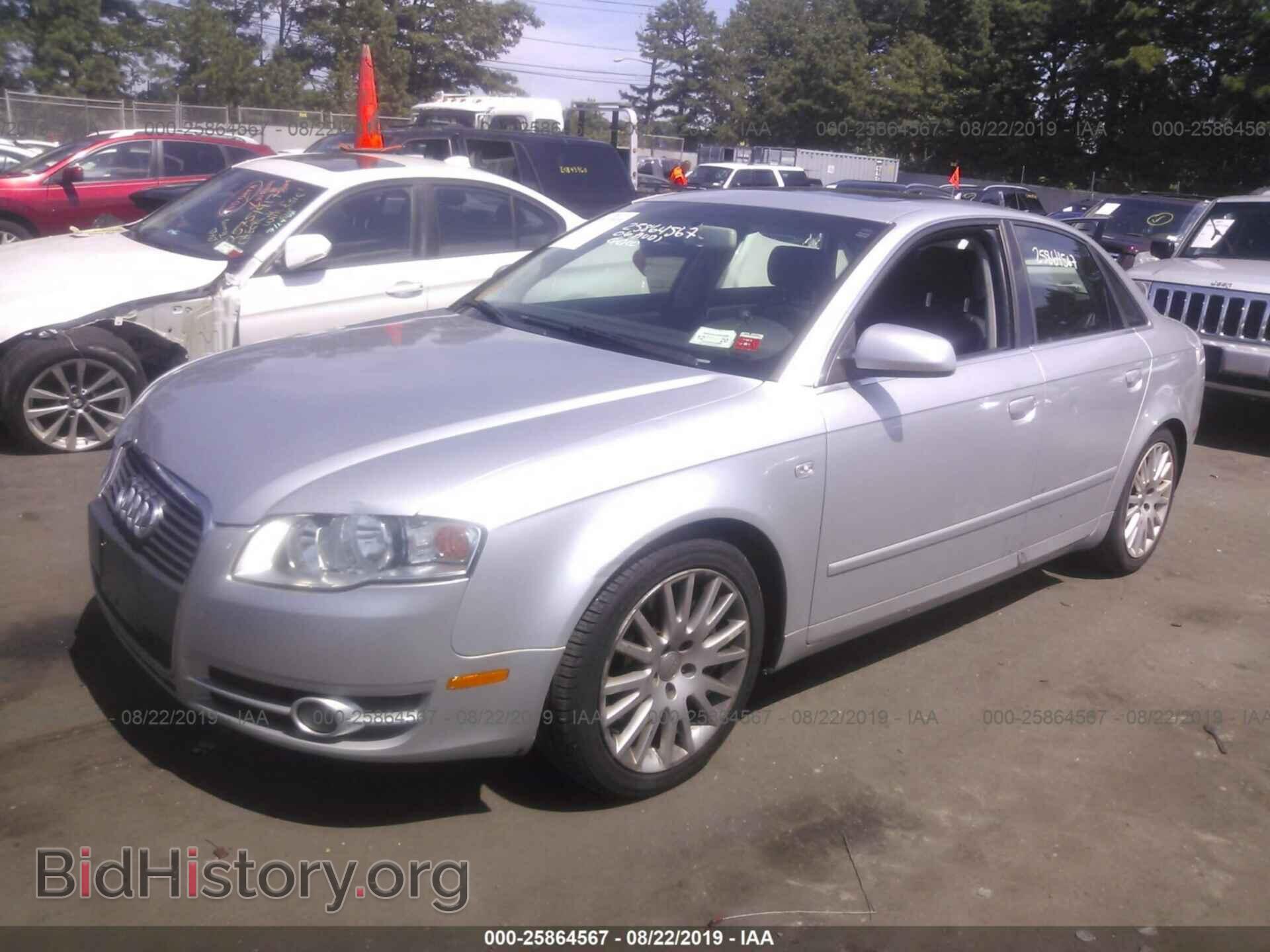 2006 AUDI A4 - VIN: WAUAF78EX6A011650 - Фото 2