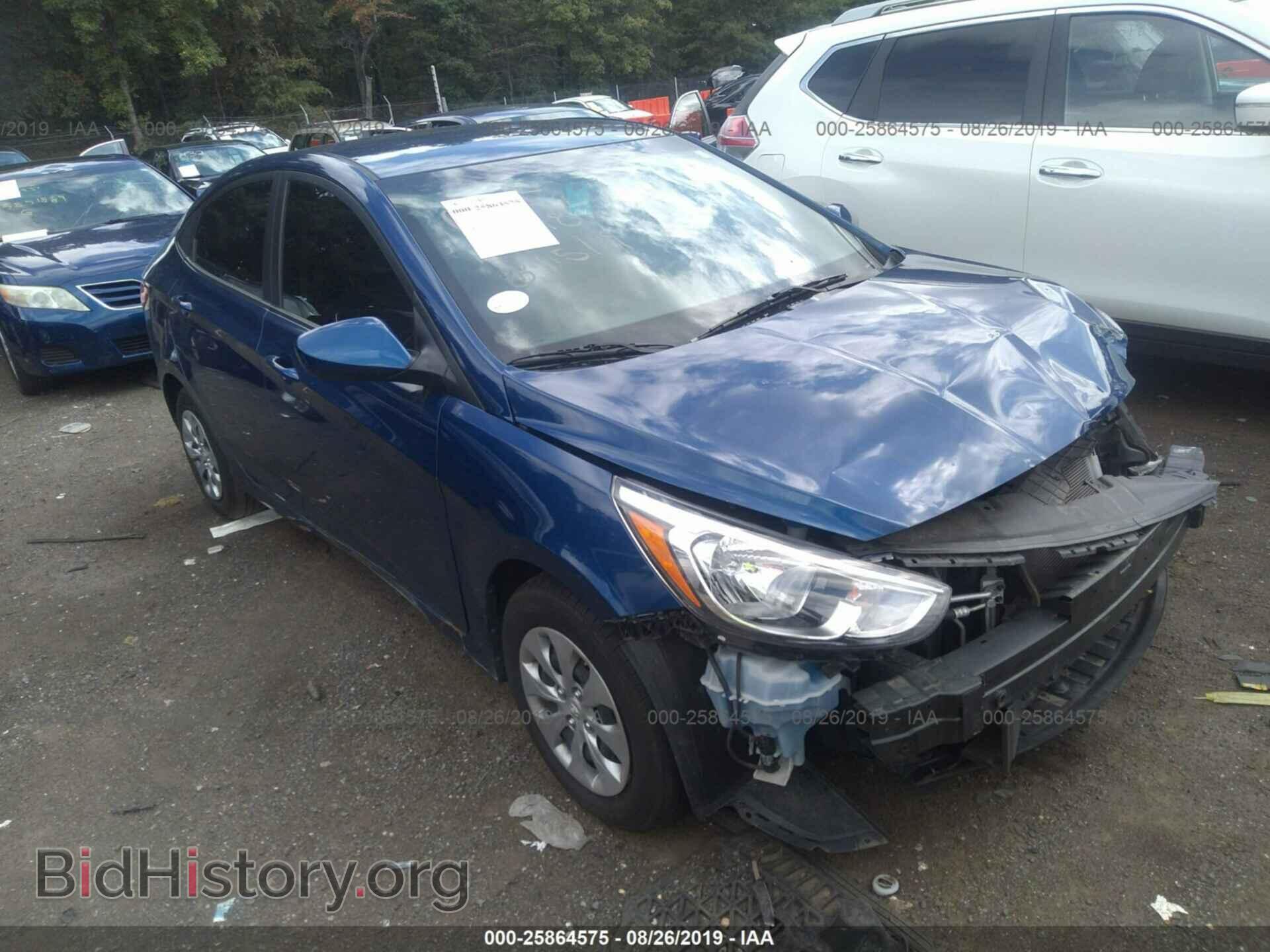 Фотография KMHCT4AE3HU196991 - HYUNDAI ACCENT 2017