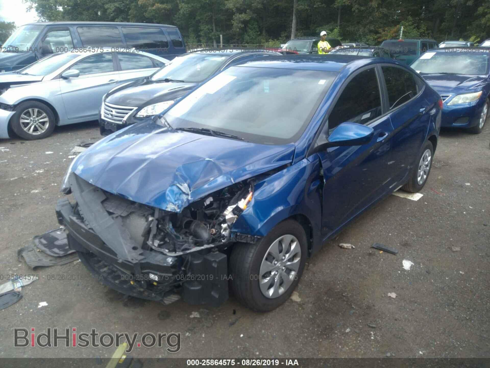 2017 HYUNDAI ACCENT - VIN: KMHCT4AE3HU196991 - Фото 2
