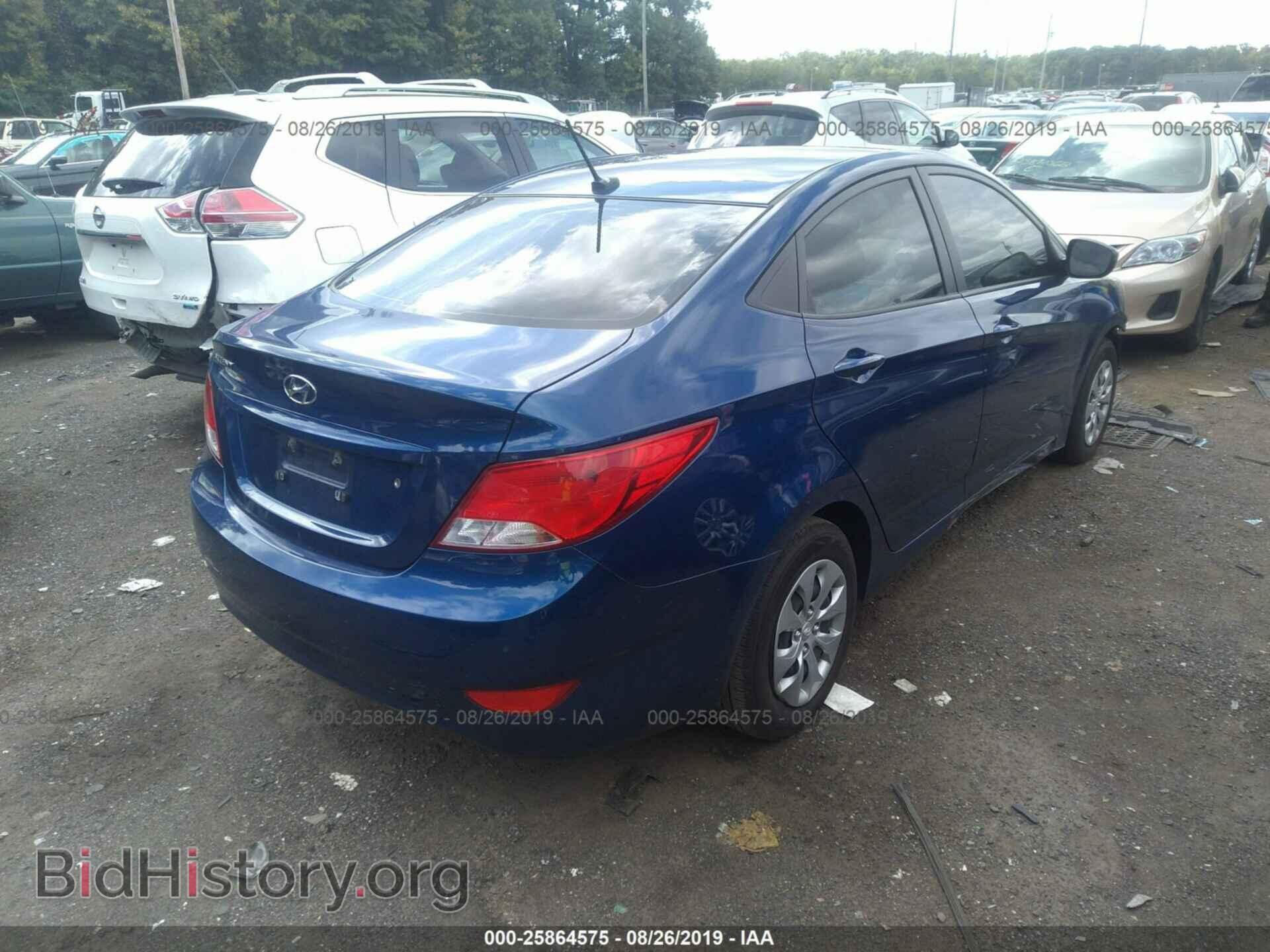 2017 HYUNDAI ACCENT - VIN: KMHCT4AE3HU196991 - Фото 4