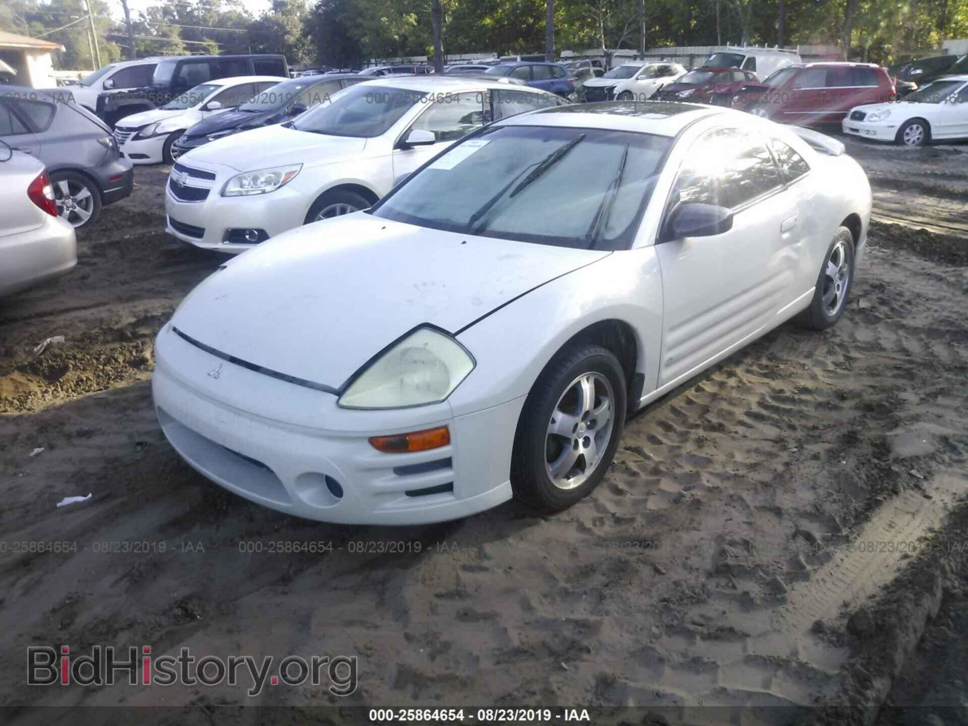 2004 MITSUBISHI ECLIPSE - VIN: 4A3AC44G24E073242 - Фото 2