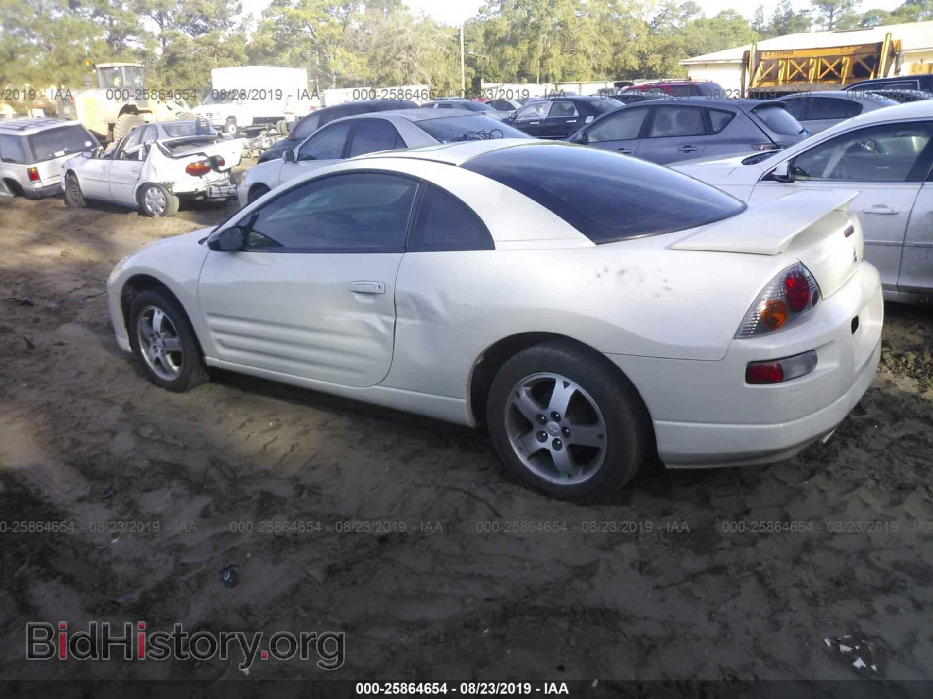 2004 MITSUBISHI ECLIPSE - VIN: 4A3AC44G24E073242 - Фото 3