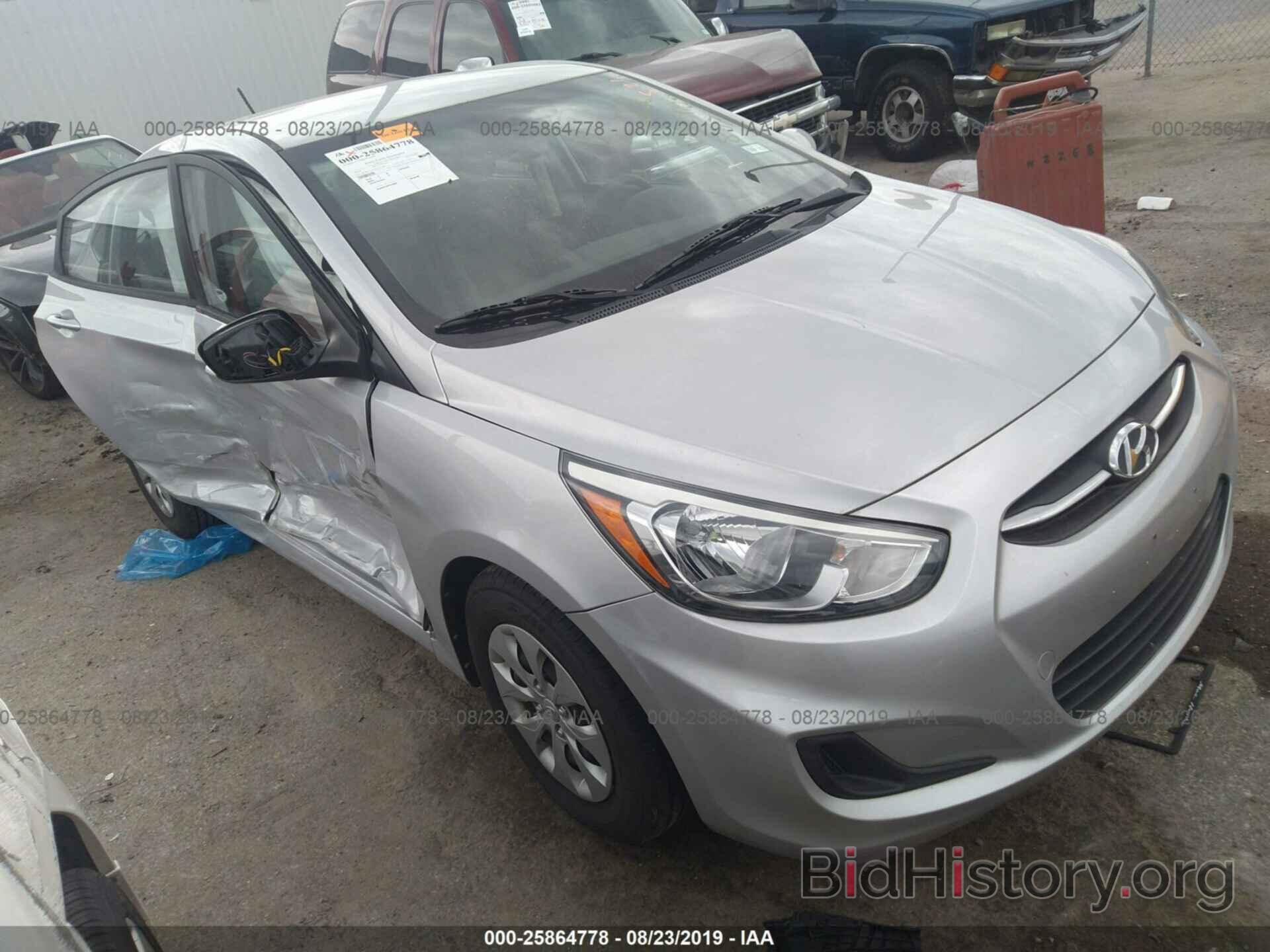 Photo KMHCT4AE0FU827581 - HYUNDAI ACCENT 2015