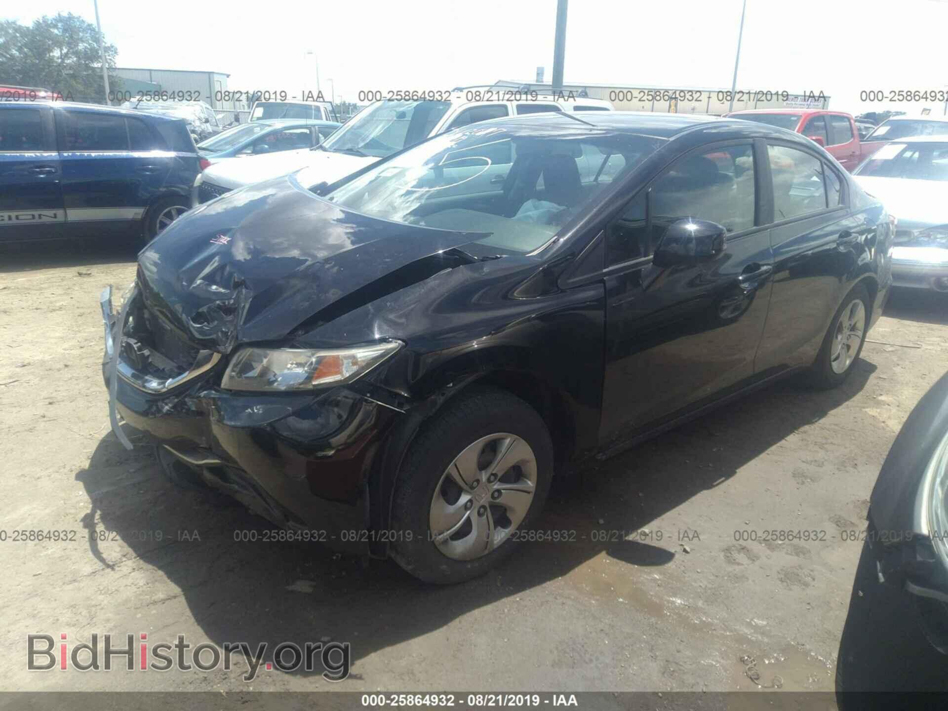 2013 HONDA CIVIC - VIN: 19XFB2F59DE012339 - Фото 2