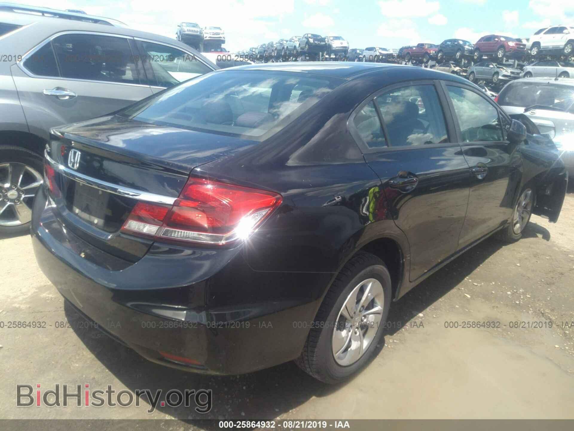 2013 HONDA CIVIC - VIN: 19XFB2F59DE012339 - Фото 4