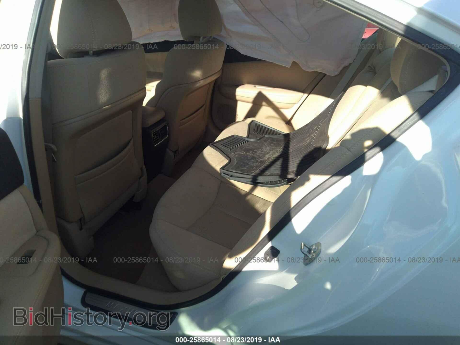 2011 NISSAN MAXIMA - VIN: 1N4AA5AP3BC856197 - Фото 8