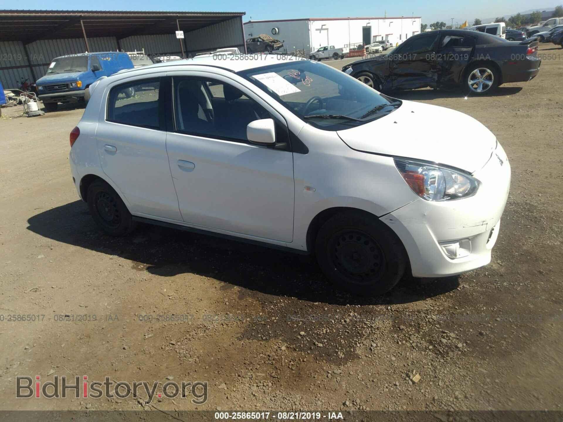 Photo ML32A3HJXFH036778 - MITSUBISHI MIRAGE 2015
