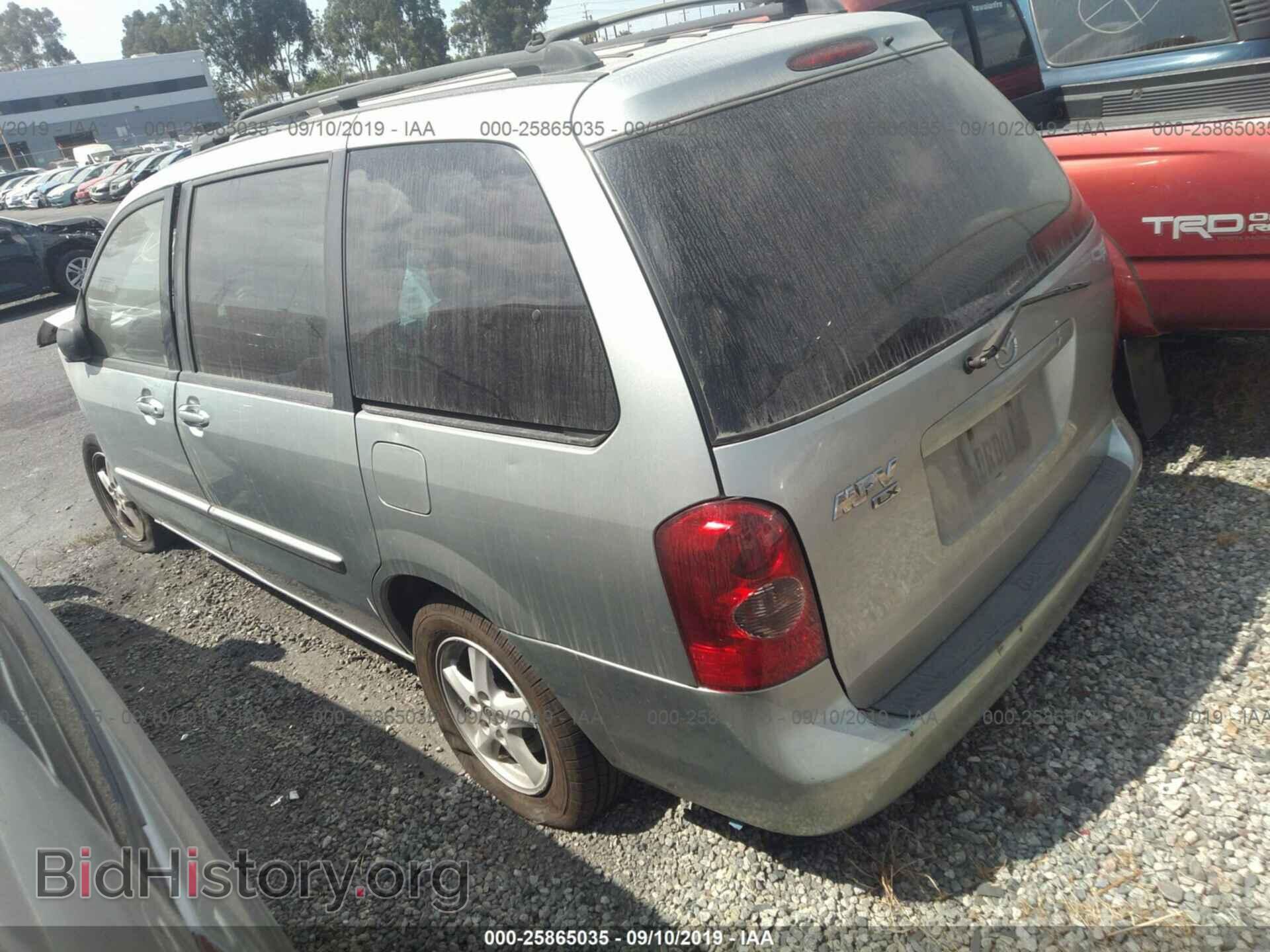 2003 MAZDA MPV - VIN: JM3LW28A730373715 - Фото 3