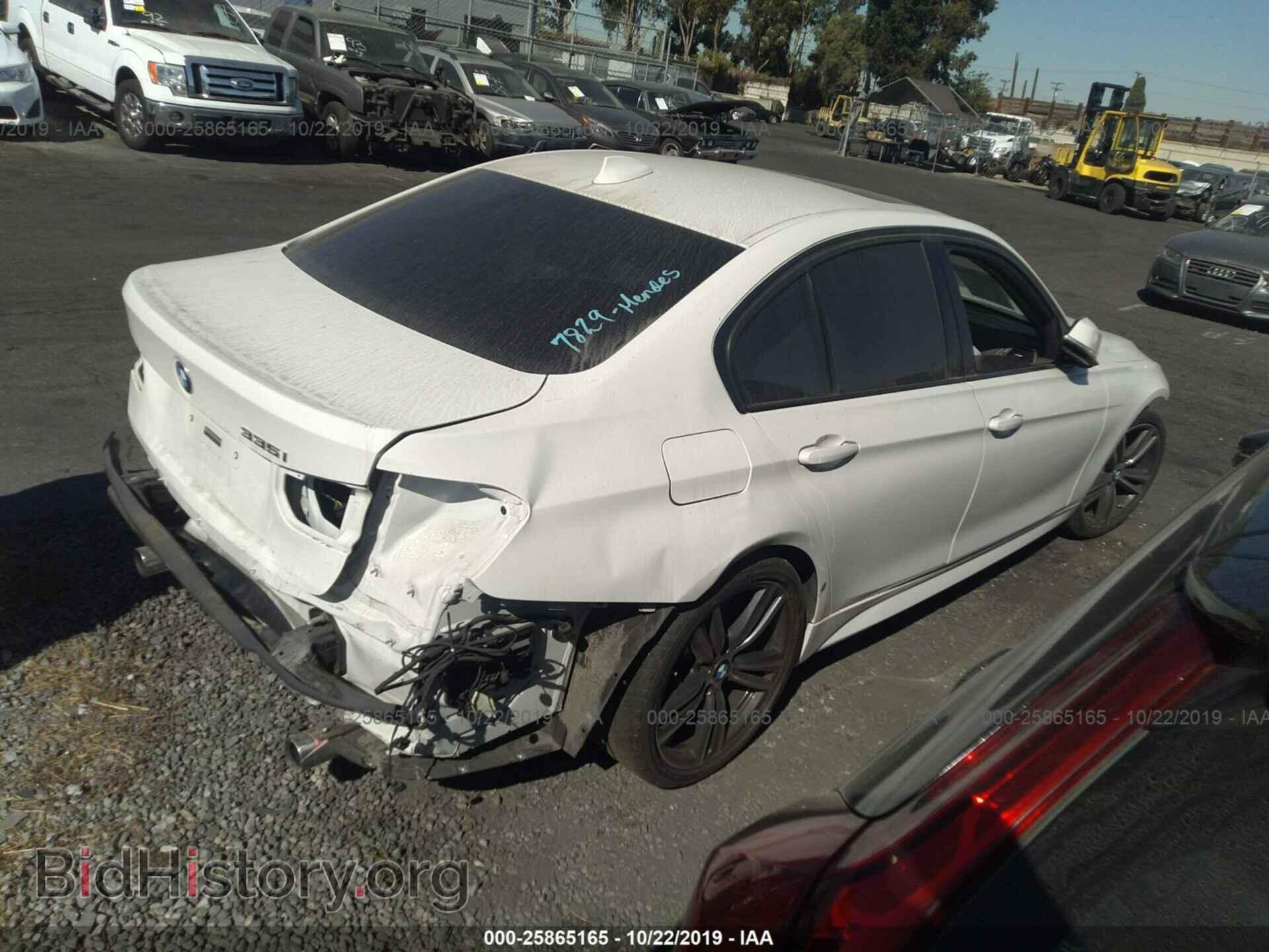 2015 BMW 335 - VIN: WBA3A9G59FNT09491 - Фото 4