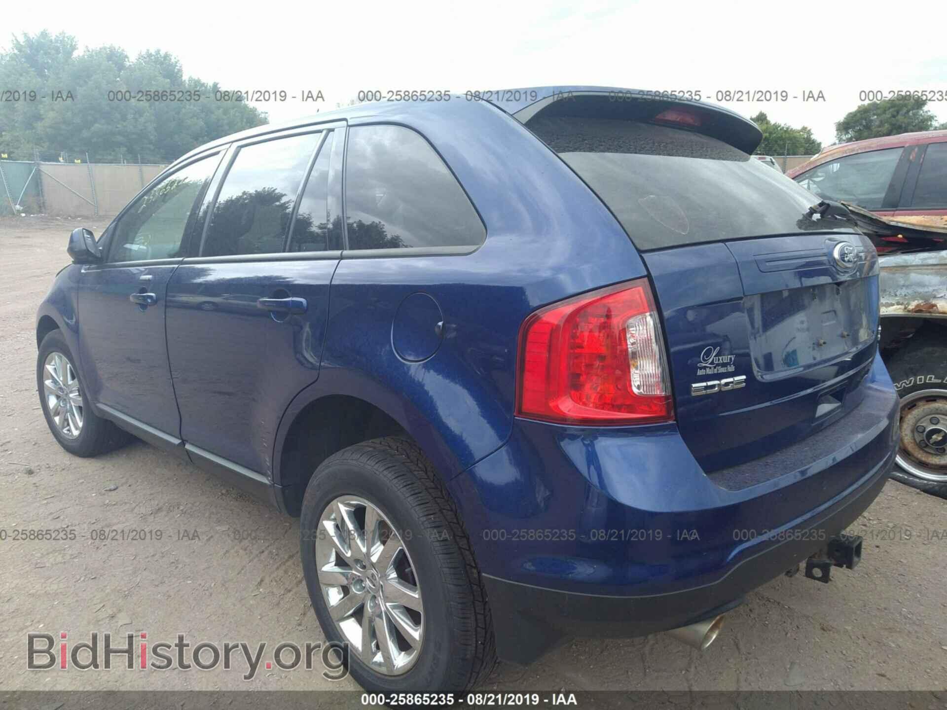 2013 FORD EDGE - VIN: 2FMDK4JC5DBC88593 - Фото 3
