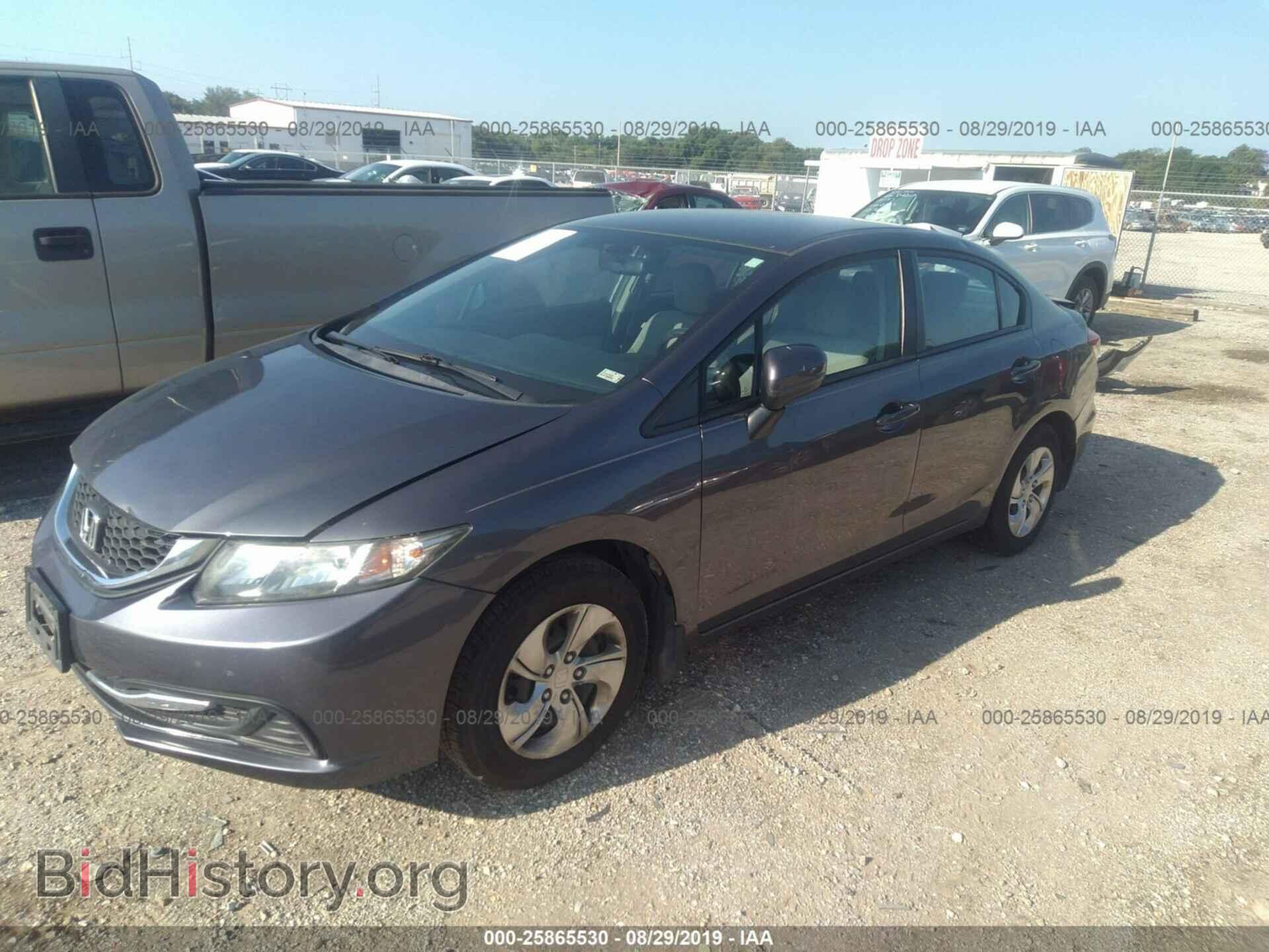 2014 HONDA CIVIC - VIN: 19XFB2F54EE028434 - Photo 2