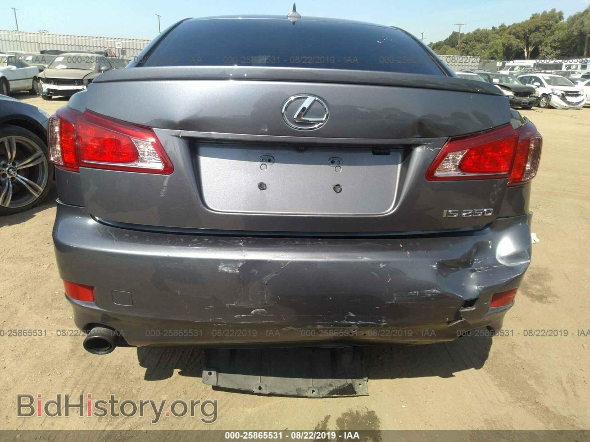 2012 LEXUS IS - VIN: JTHBF5C27C5162277 - Фото 6