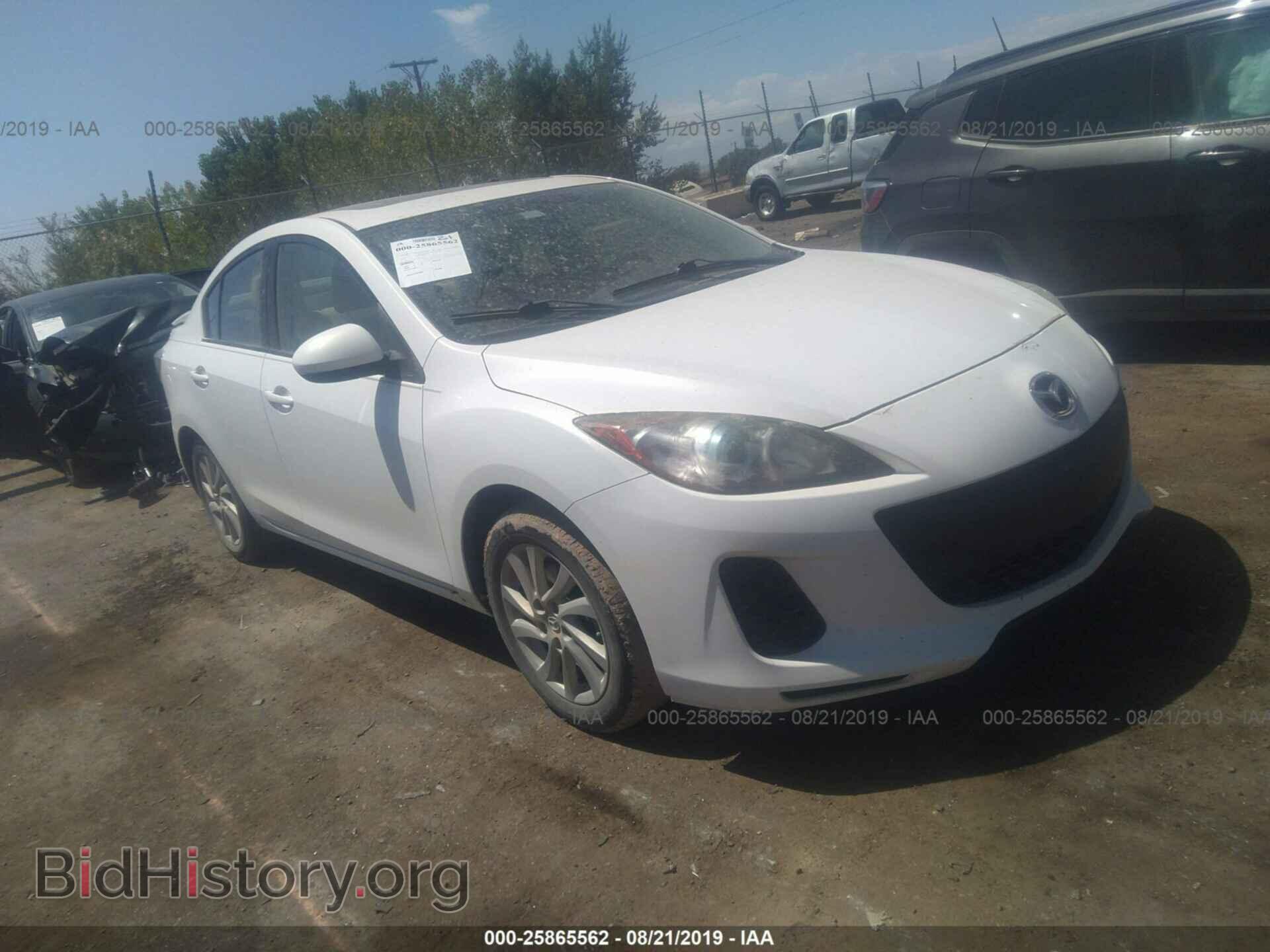 Photo JM1BL1V74C1631182 - MAZDA 3 2012
