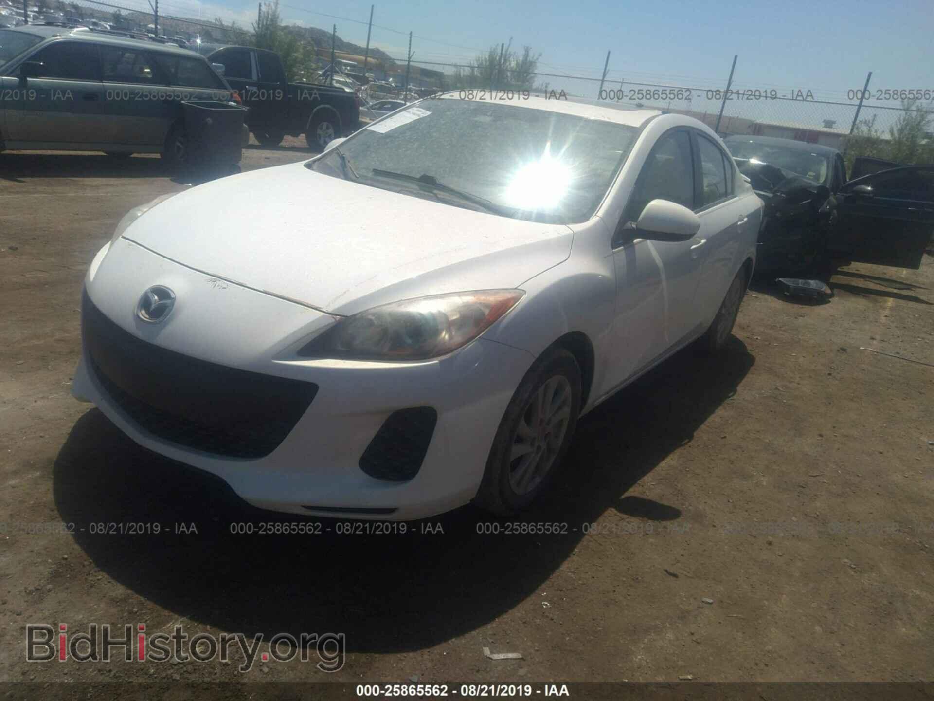 2012 MAZDA 3 - VIN: JM1BL1V74C1631182 - Фото 2