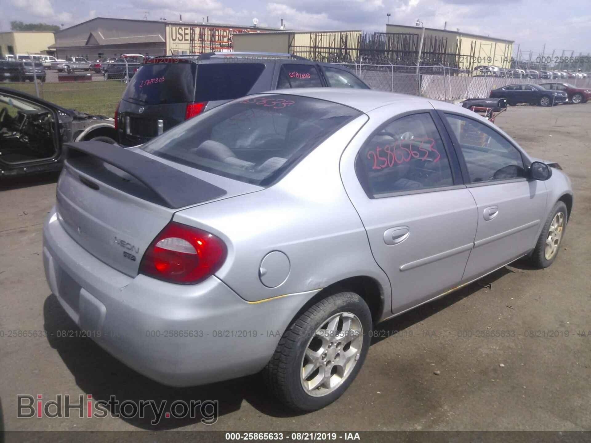 2003 DODGE NEON - VIN: 1B3ES56C53D205553 - Фото 4